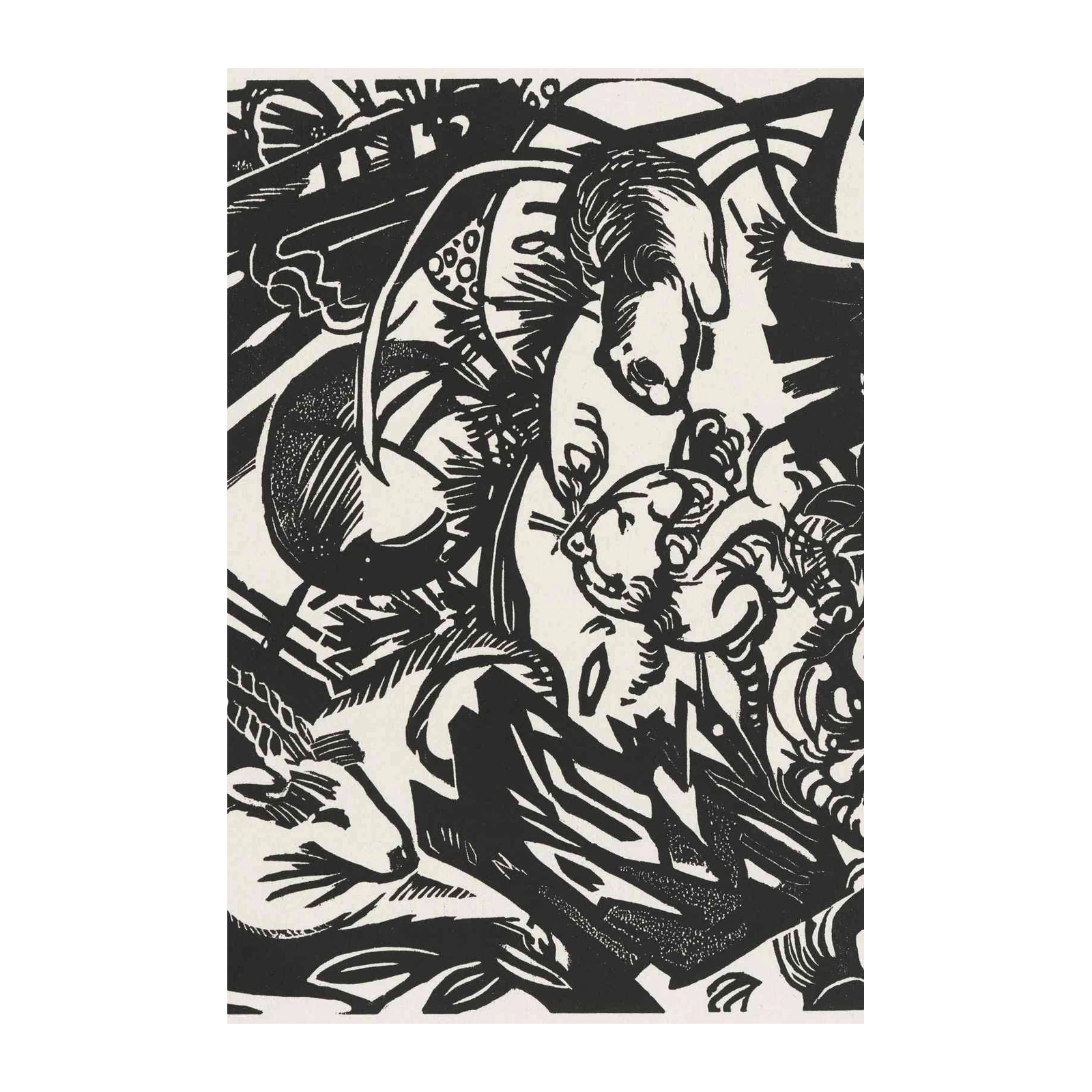 Dramatic Black & White Animal Art Wall Art