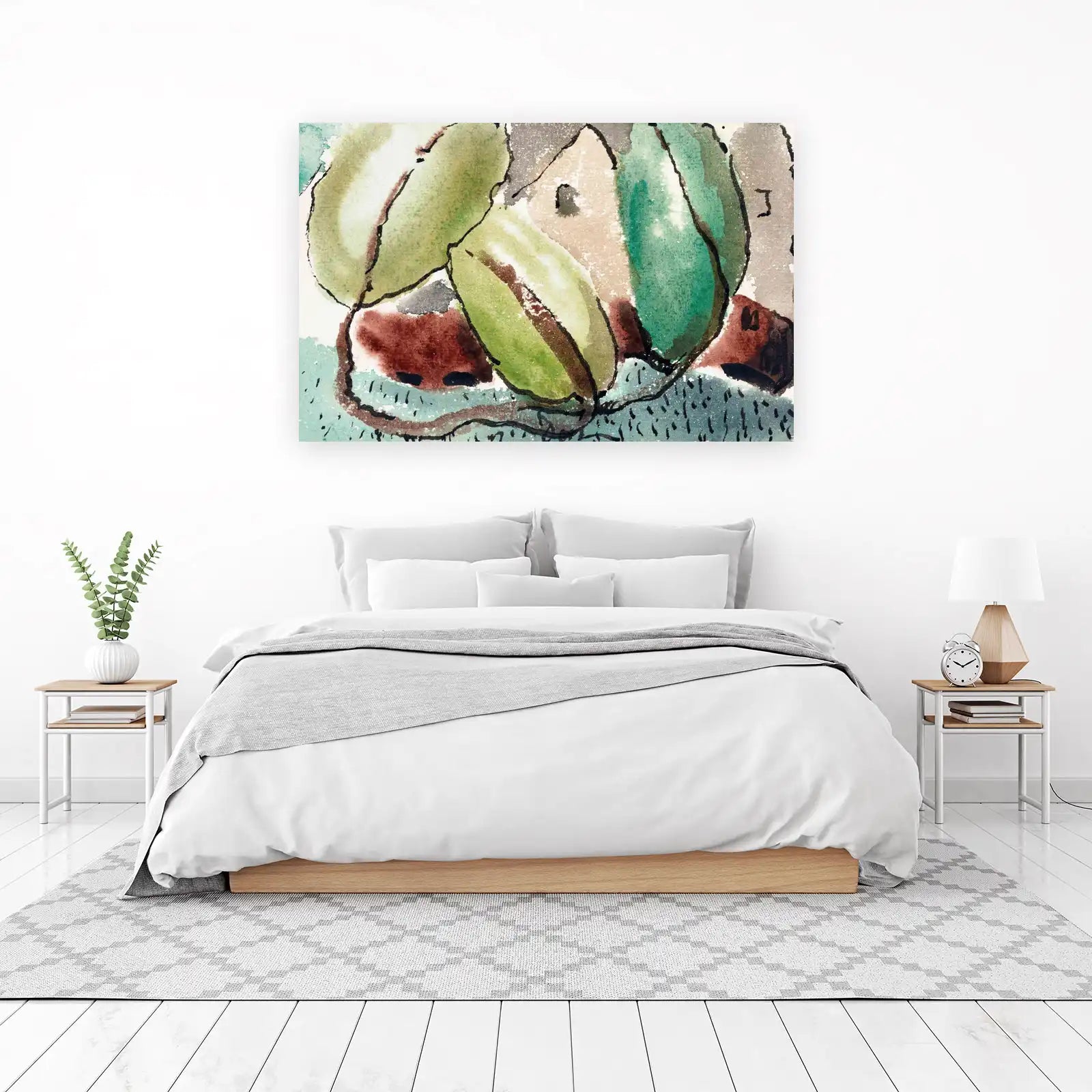Vibrant Abstract Nature Wall Art