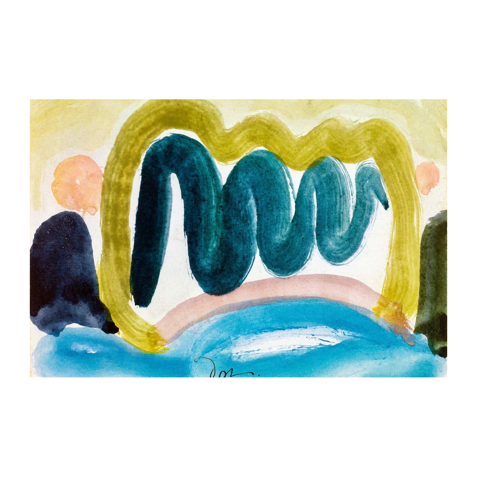 Abstract Wave Delight Wall Art