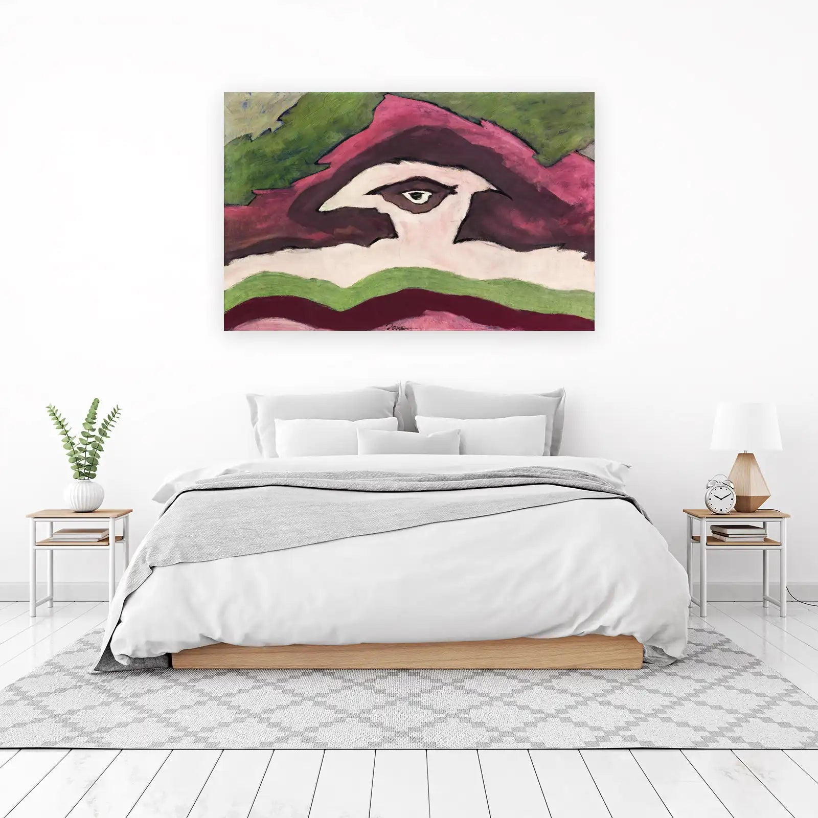 Abstract Eye & Landscape Wall Art