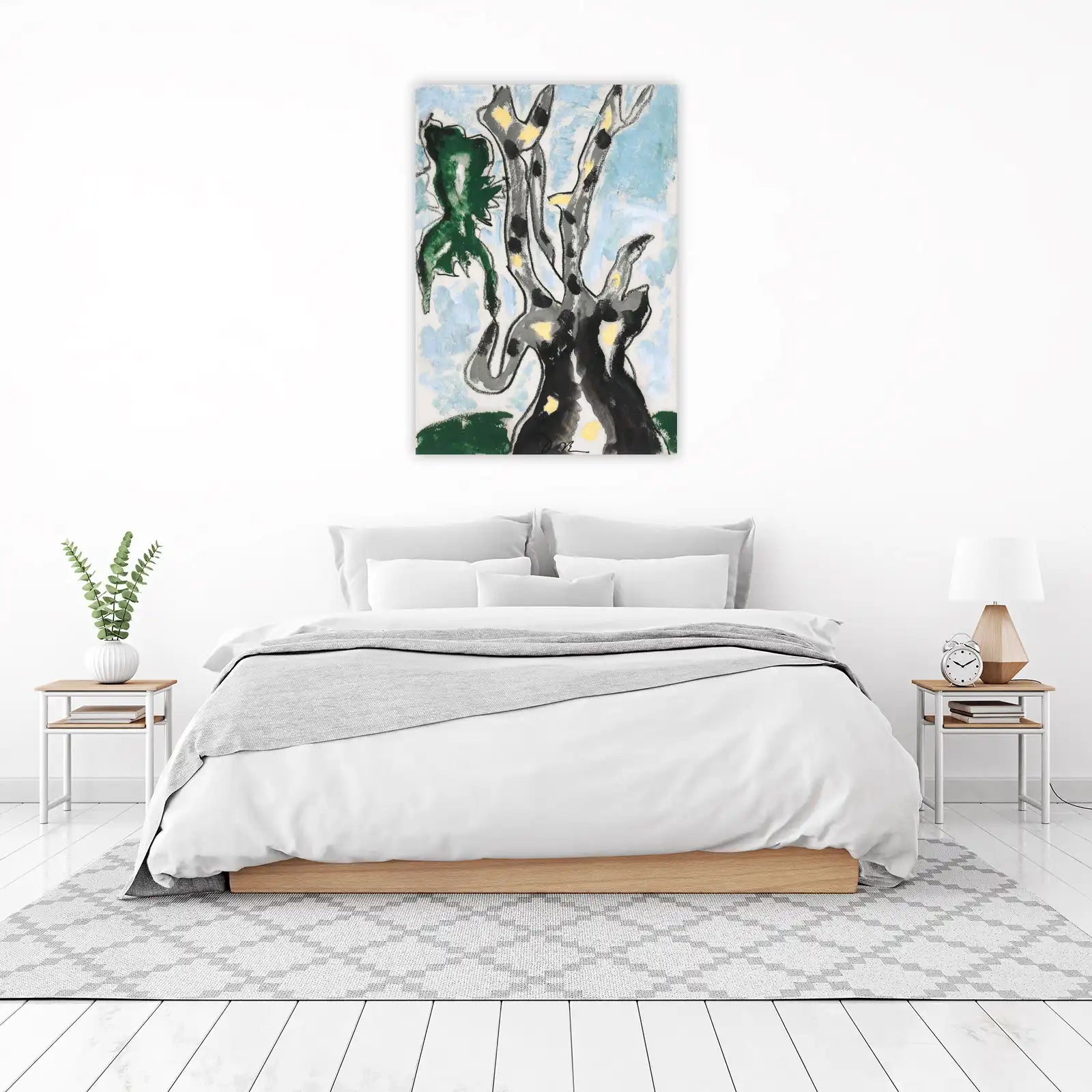 Abstract Tree Nature Modern Art Wall Art