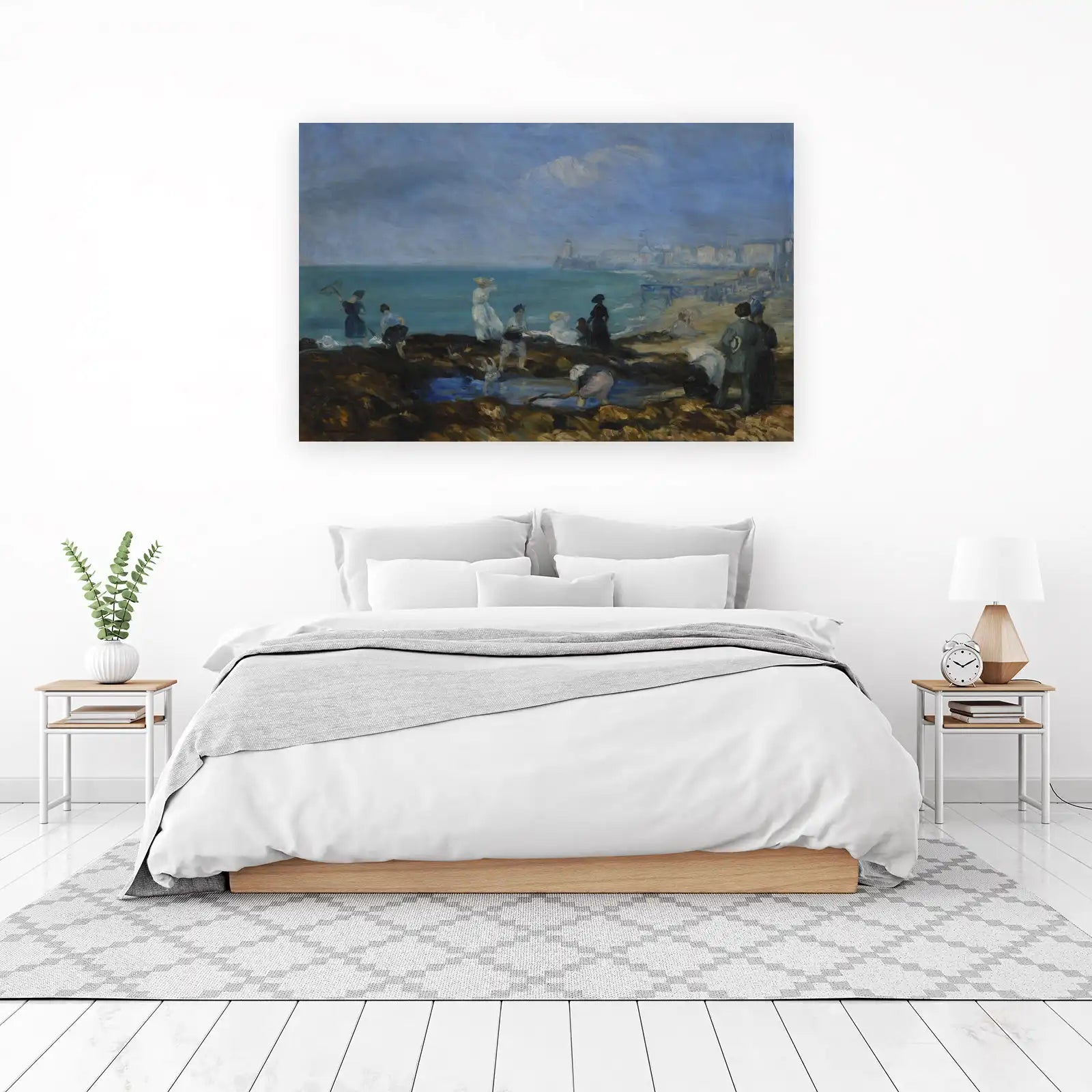 Seaside Leisure Impressionist Wall Art