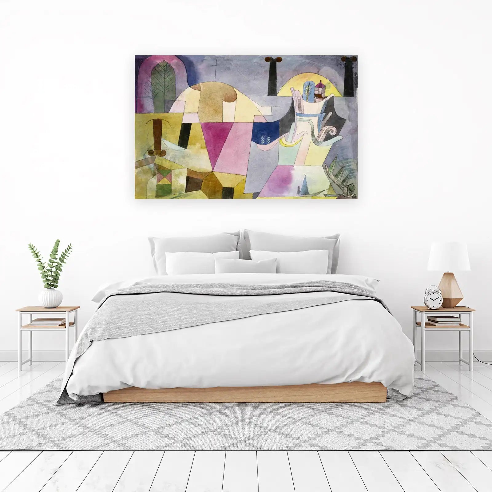 Abstract Dreamscape Geometric Wall Art