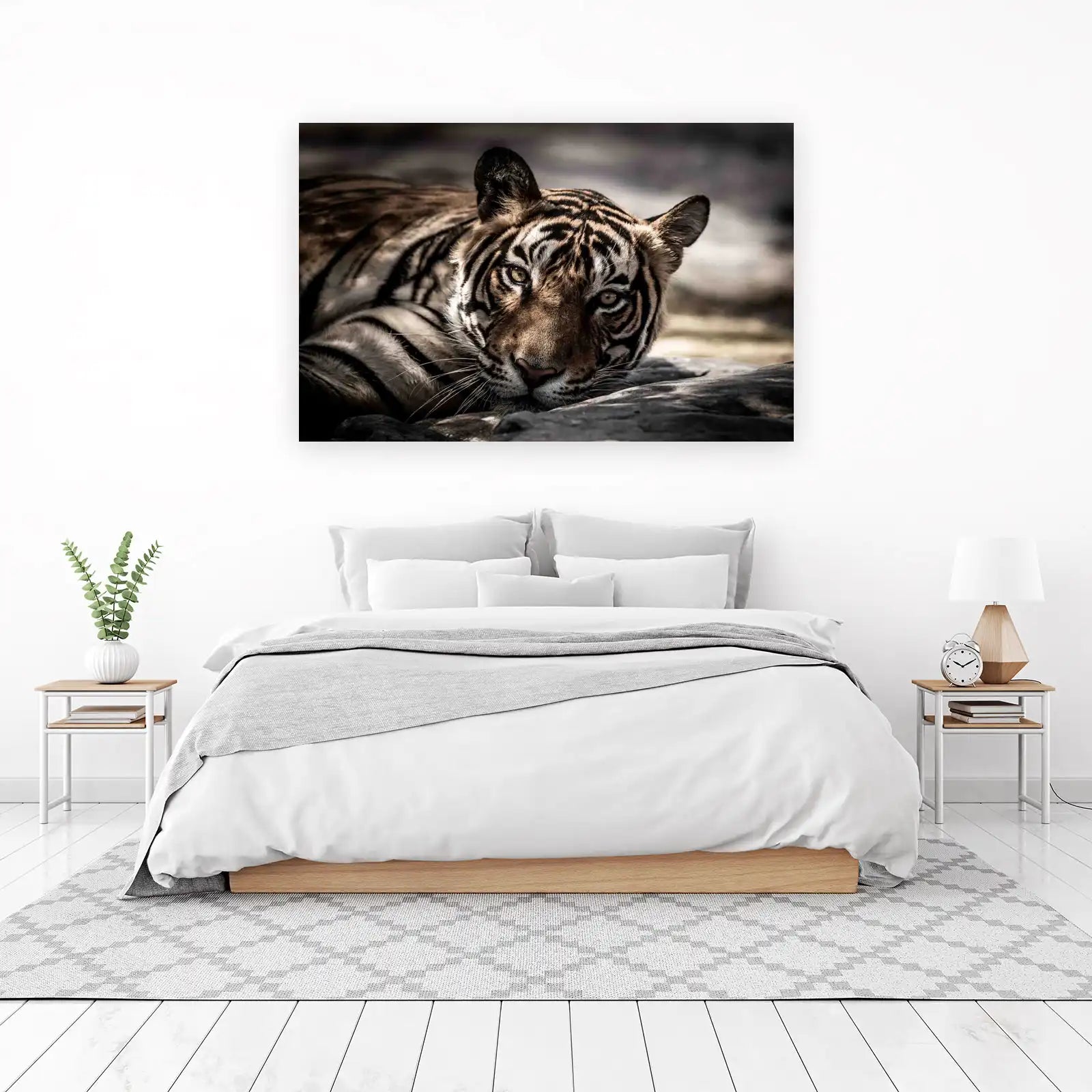 Majestic Tiger Portrait Wall Art