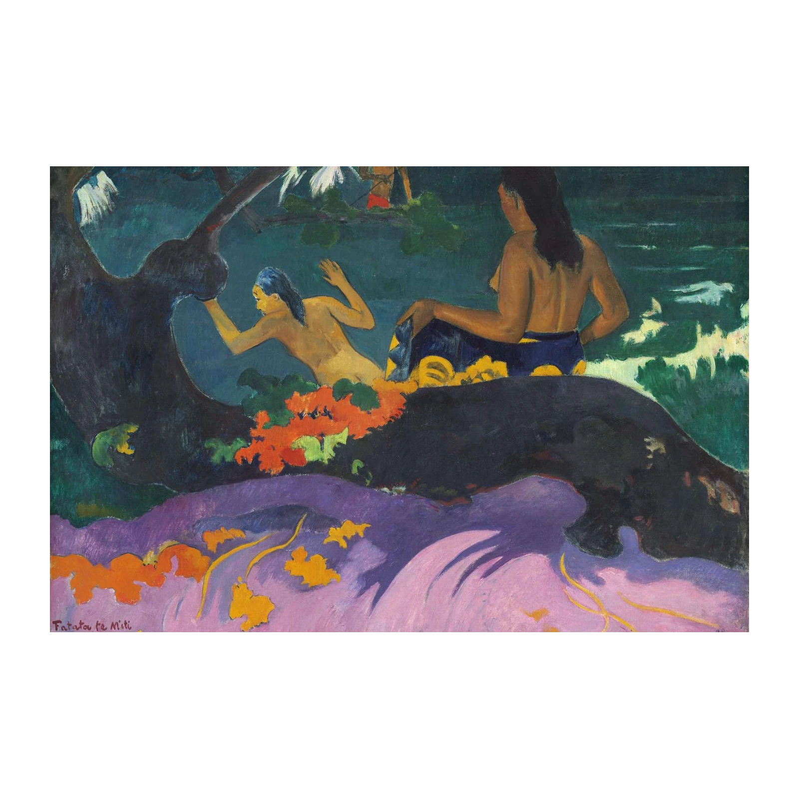 Gauguin Tahitian Scene Wall Art