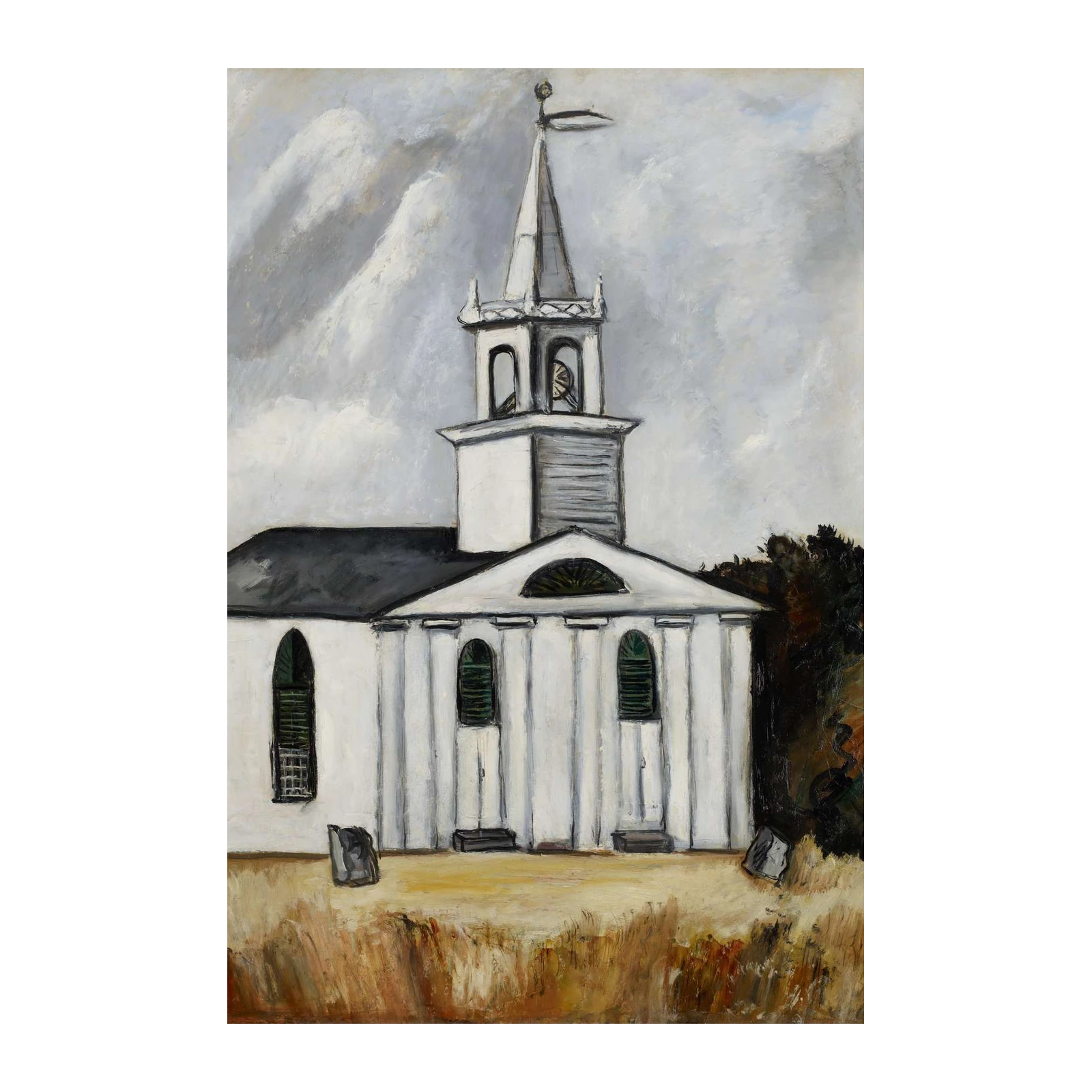 Historic Church Bell Tower Wall Art