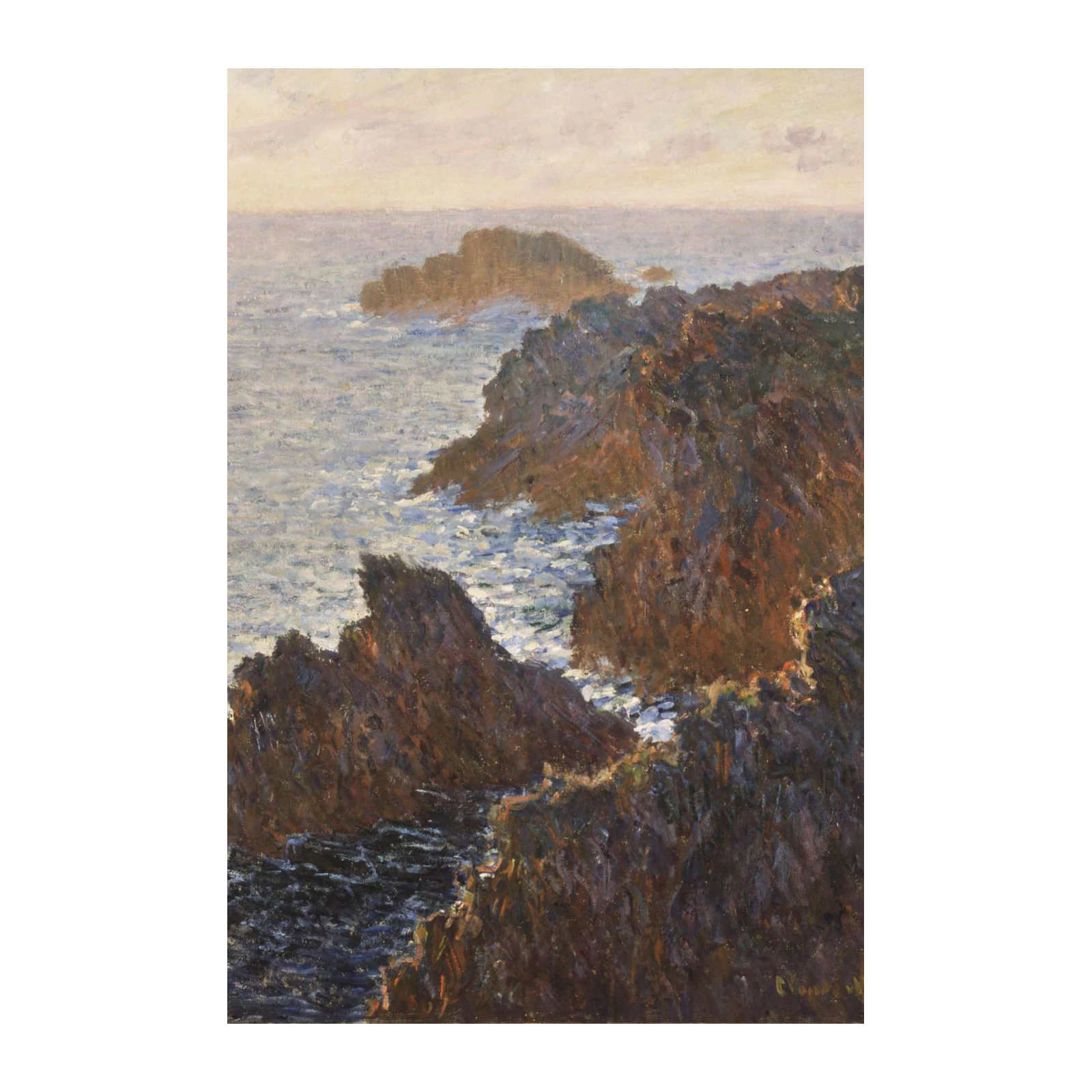 Coastal Rocks & Ocean Serenity Wall Art