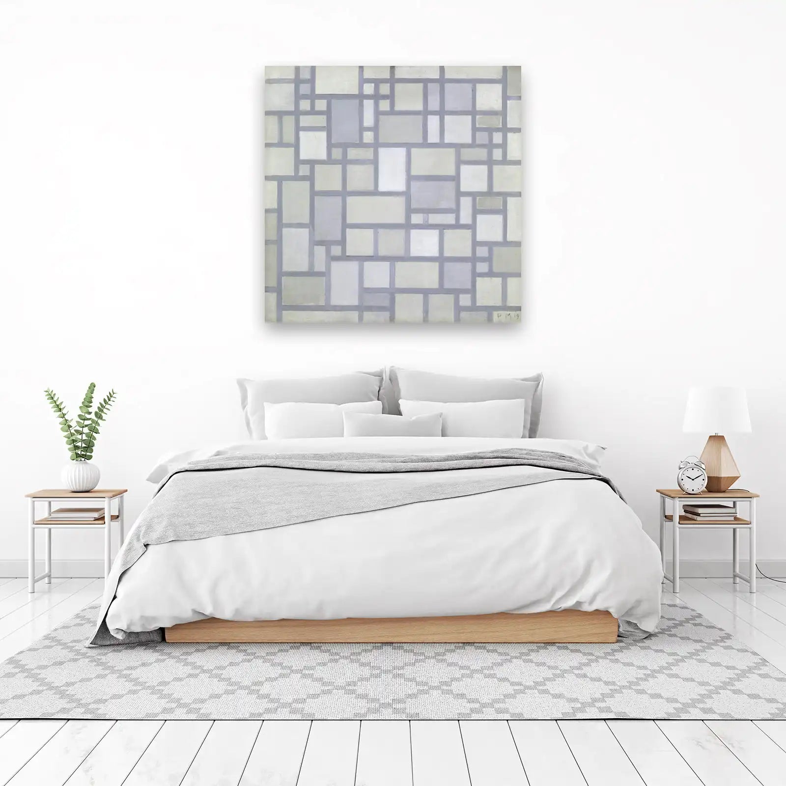Abstract Geometric Harmony Wall Art