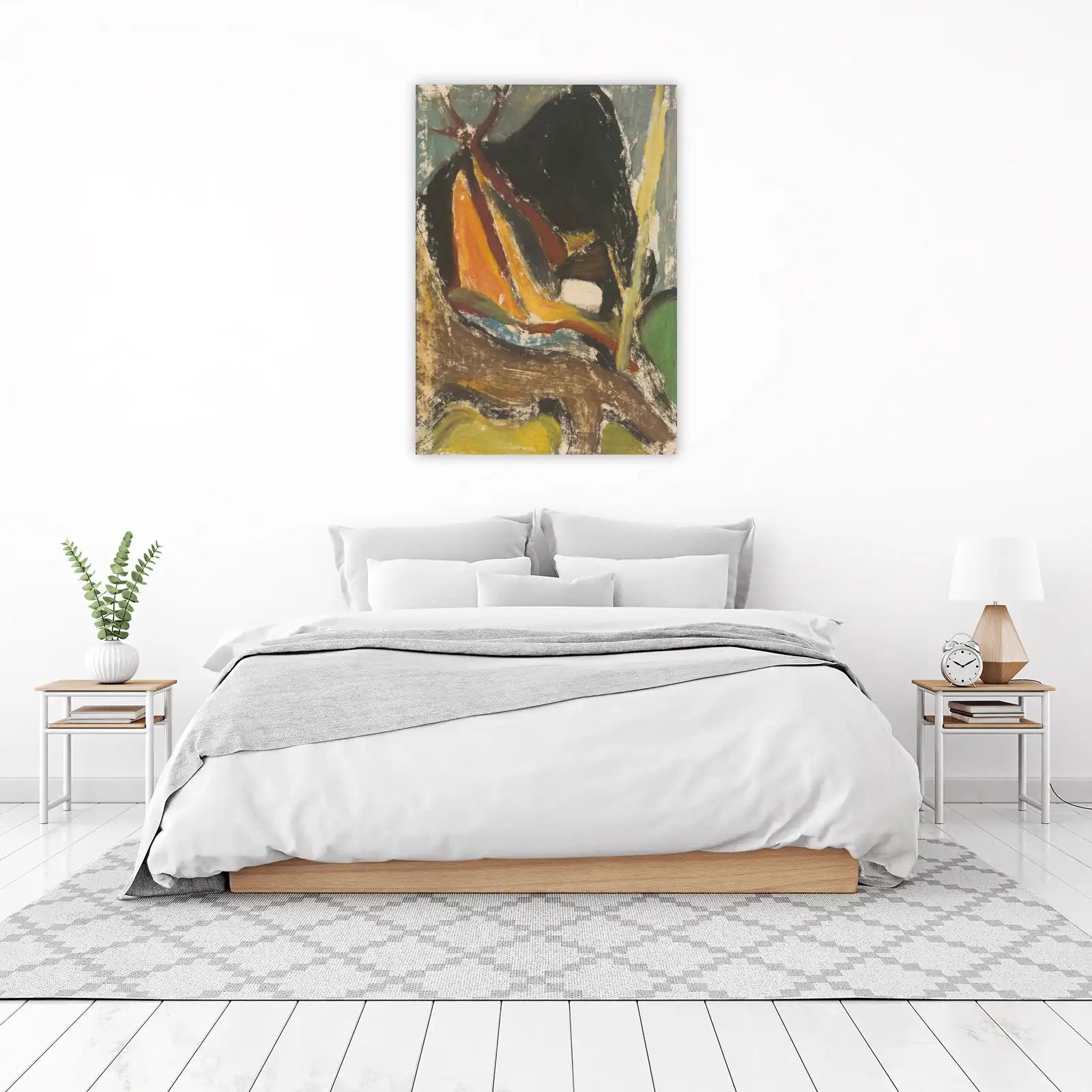 Abstract Expressionist Landscape Wall Art