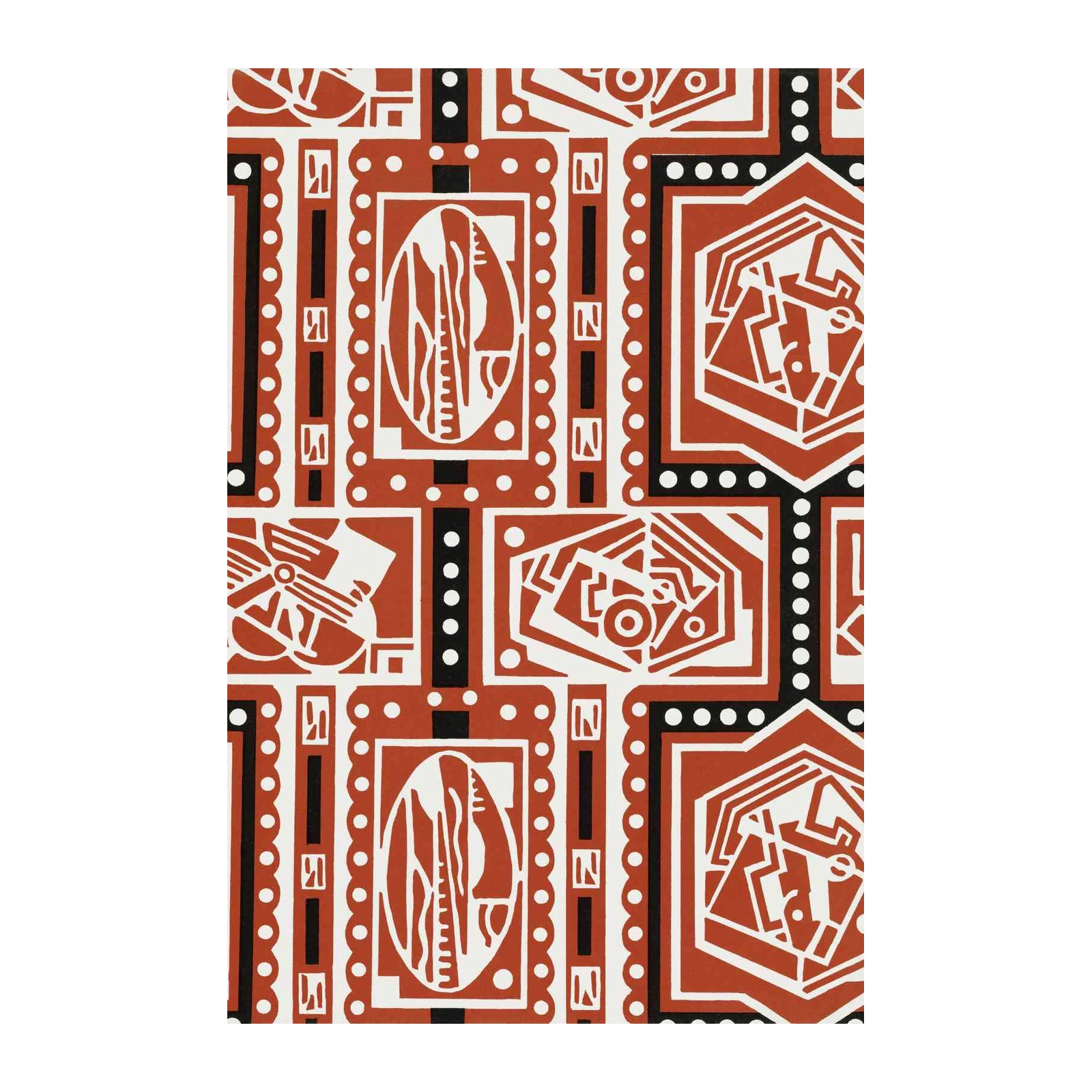 Geometric Mid-Century Modern Art Wall Art