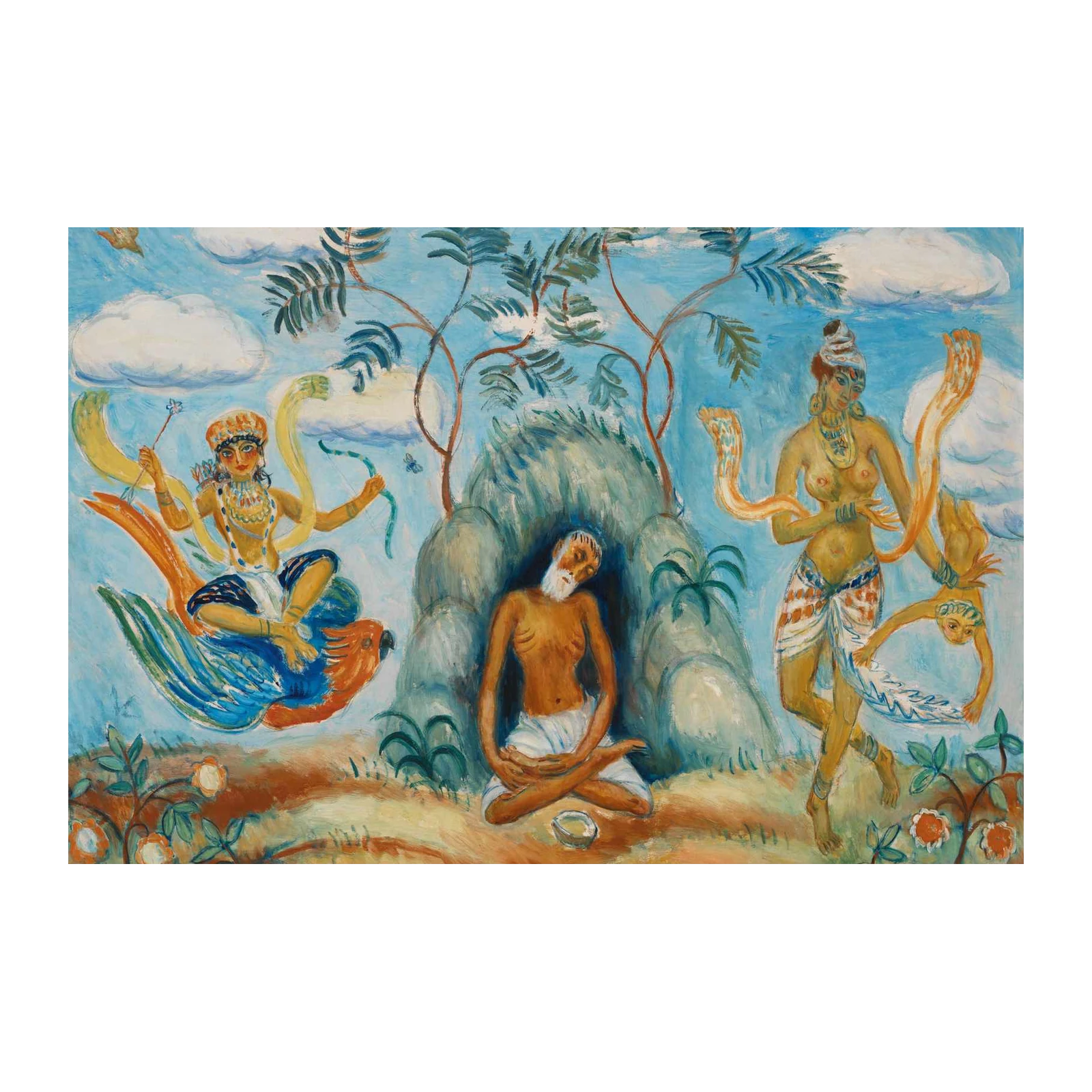 Spiritual Journey Mythology Art Wall Art