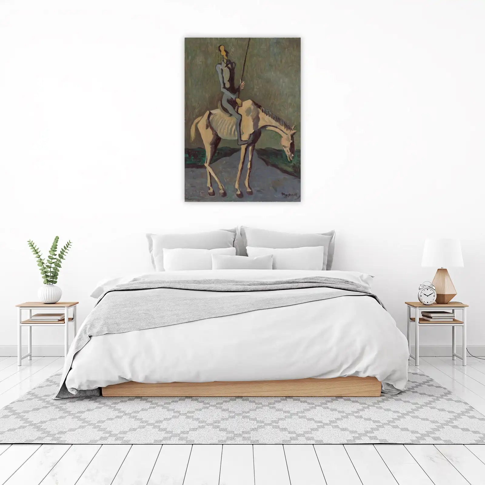 Majernik Horse Rider Wall Art | Modern Art Decor