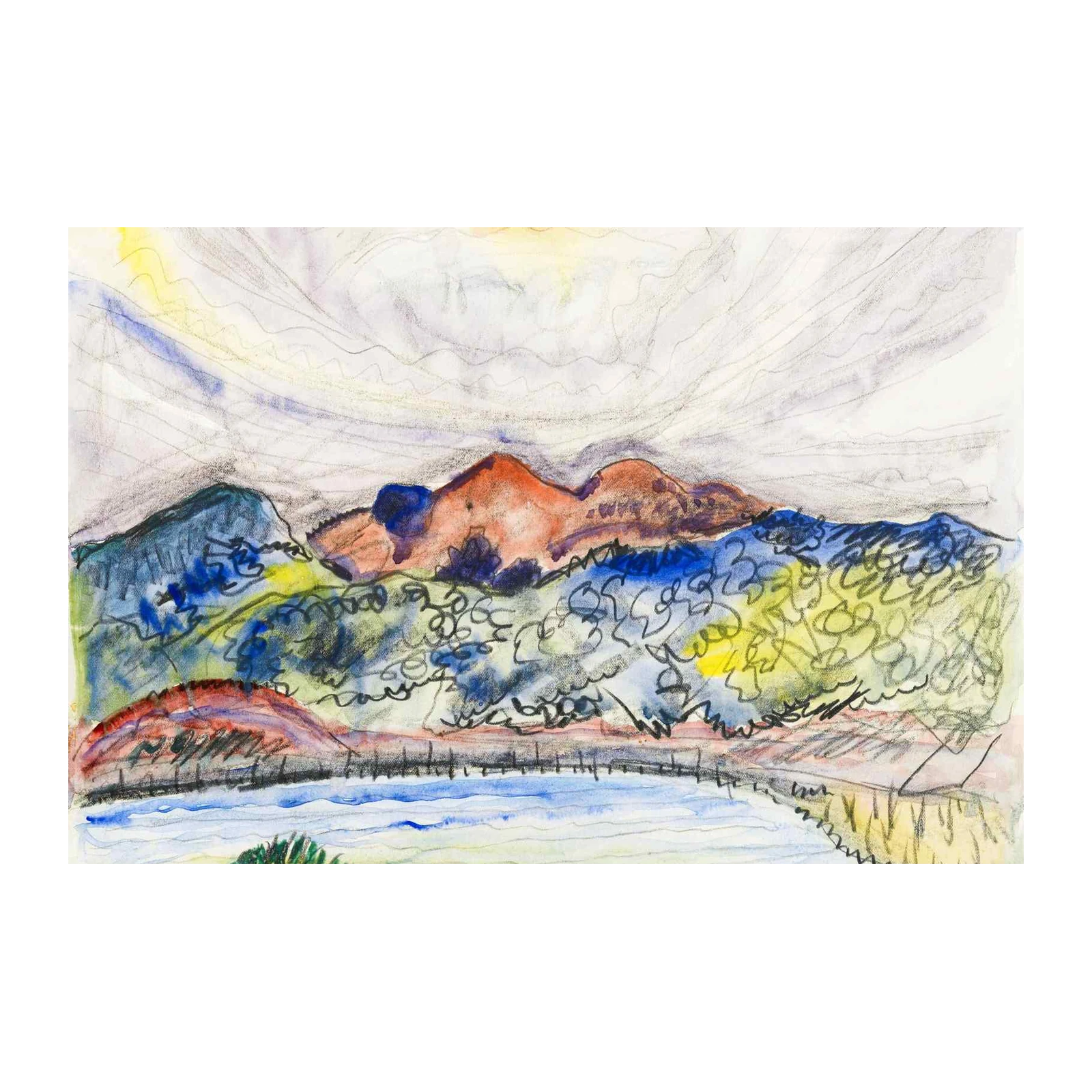 Impressionistic Landscape Wall Art