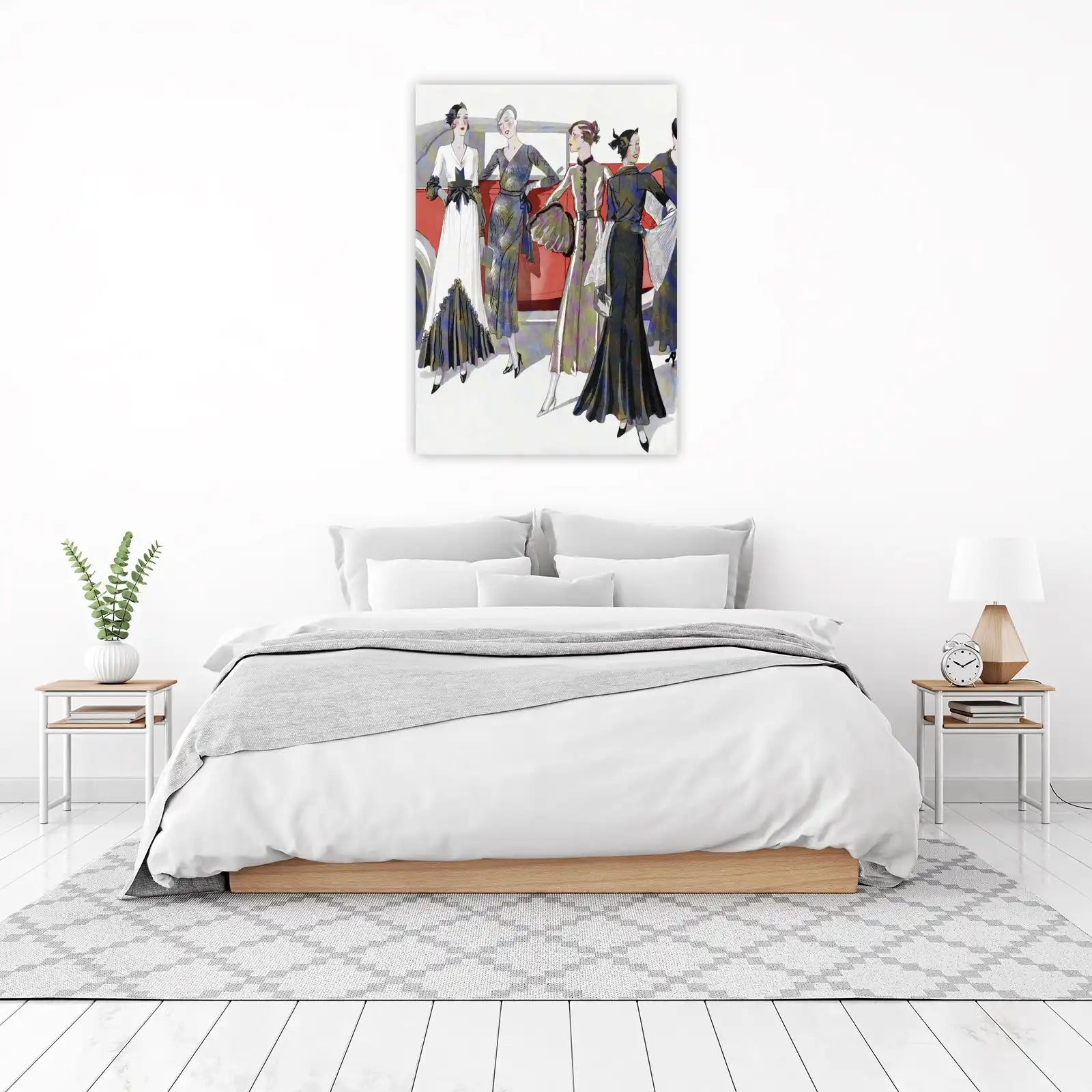 Vintage Fashion Elegance Wall Art