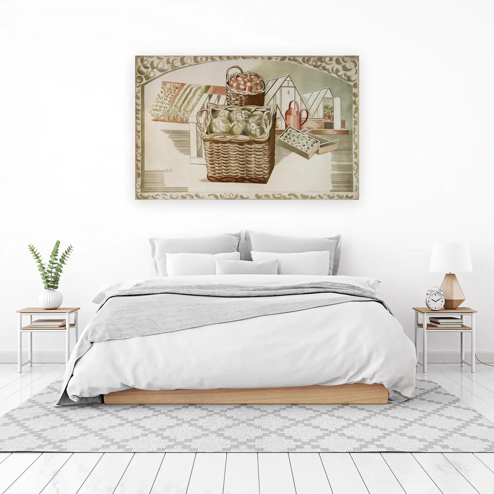 Vintage Garden Harvest Wall Art