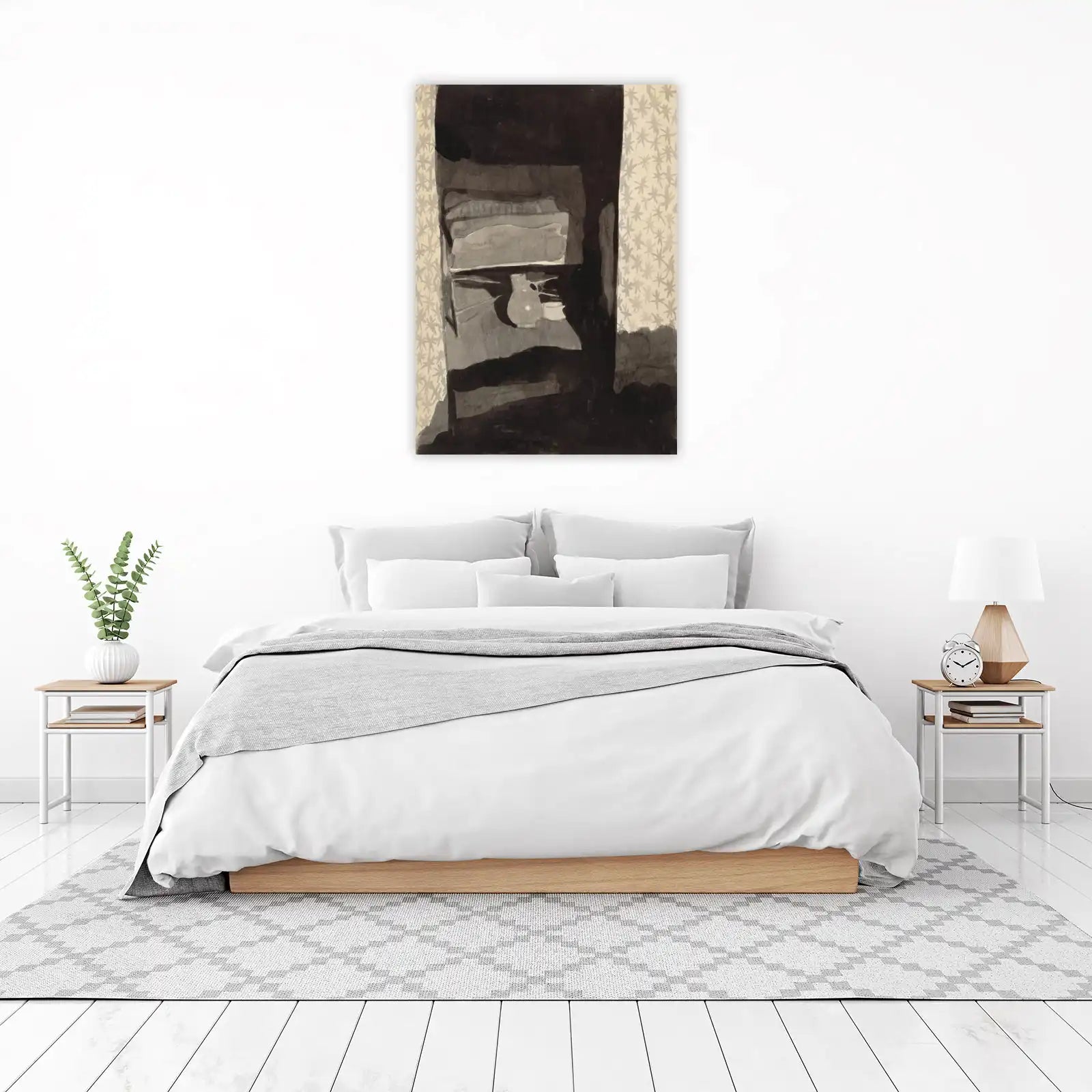 Abstract Still Life Vase Wall Art
