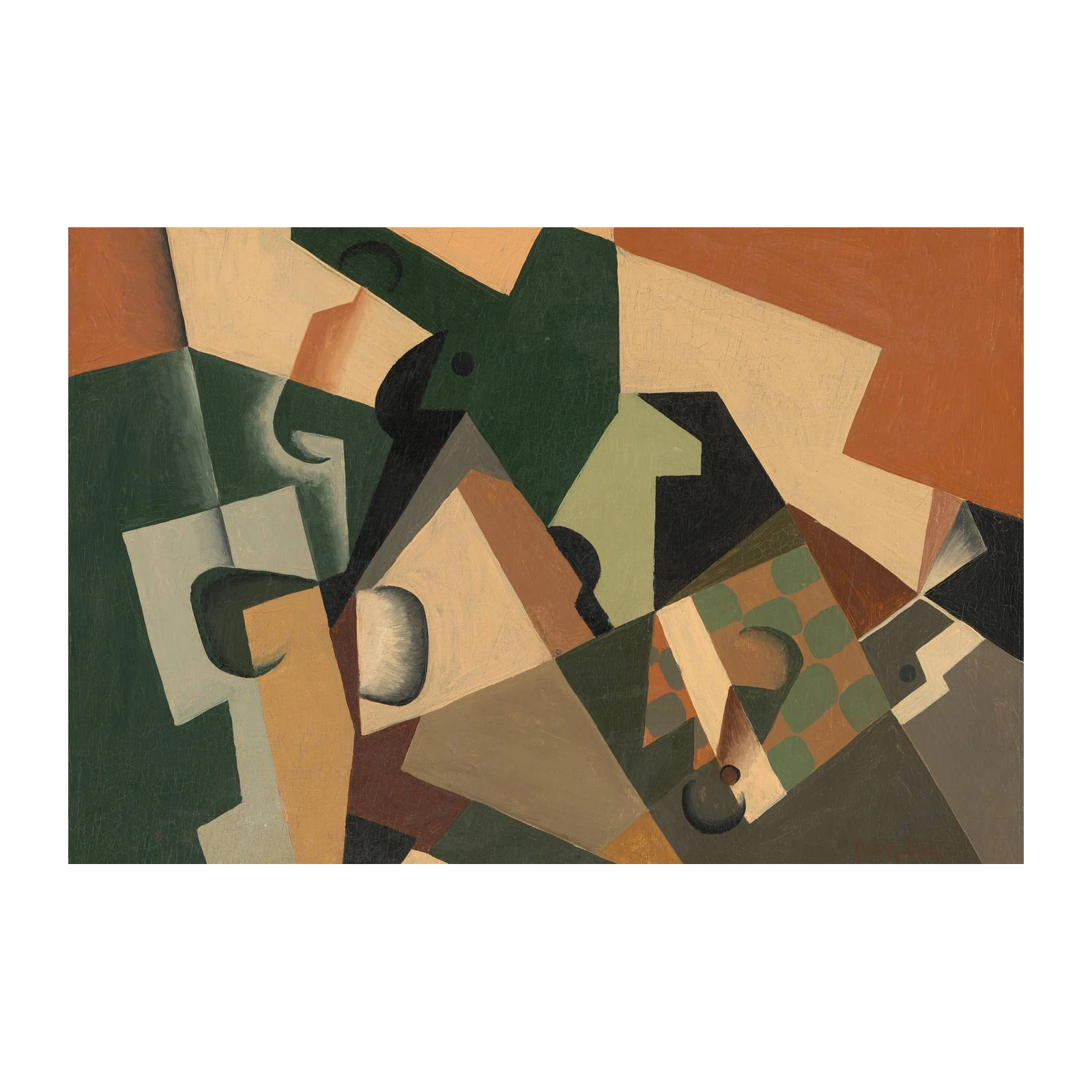 Abstract Geometric Landscape Wall Art