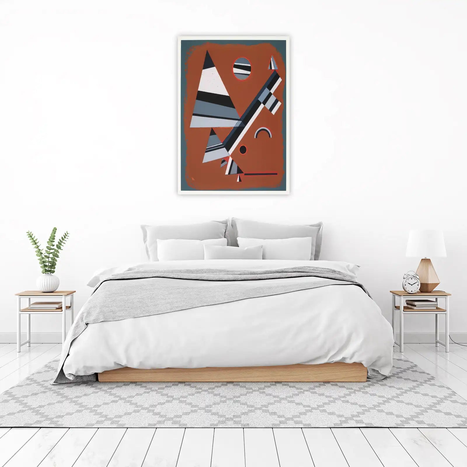 Geometric Abstract Art Wall Art