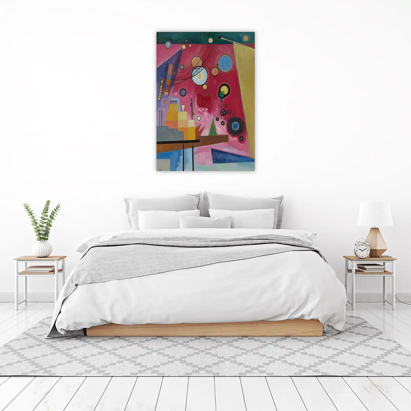 Abstract Circles & Shapes Wall Art
