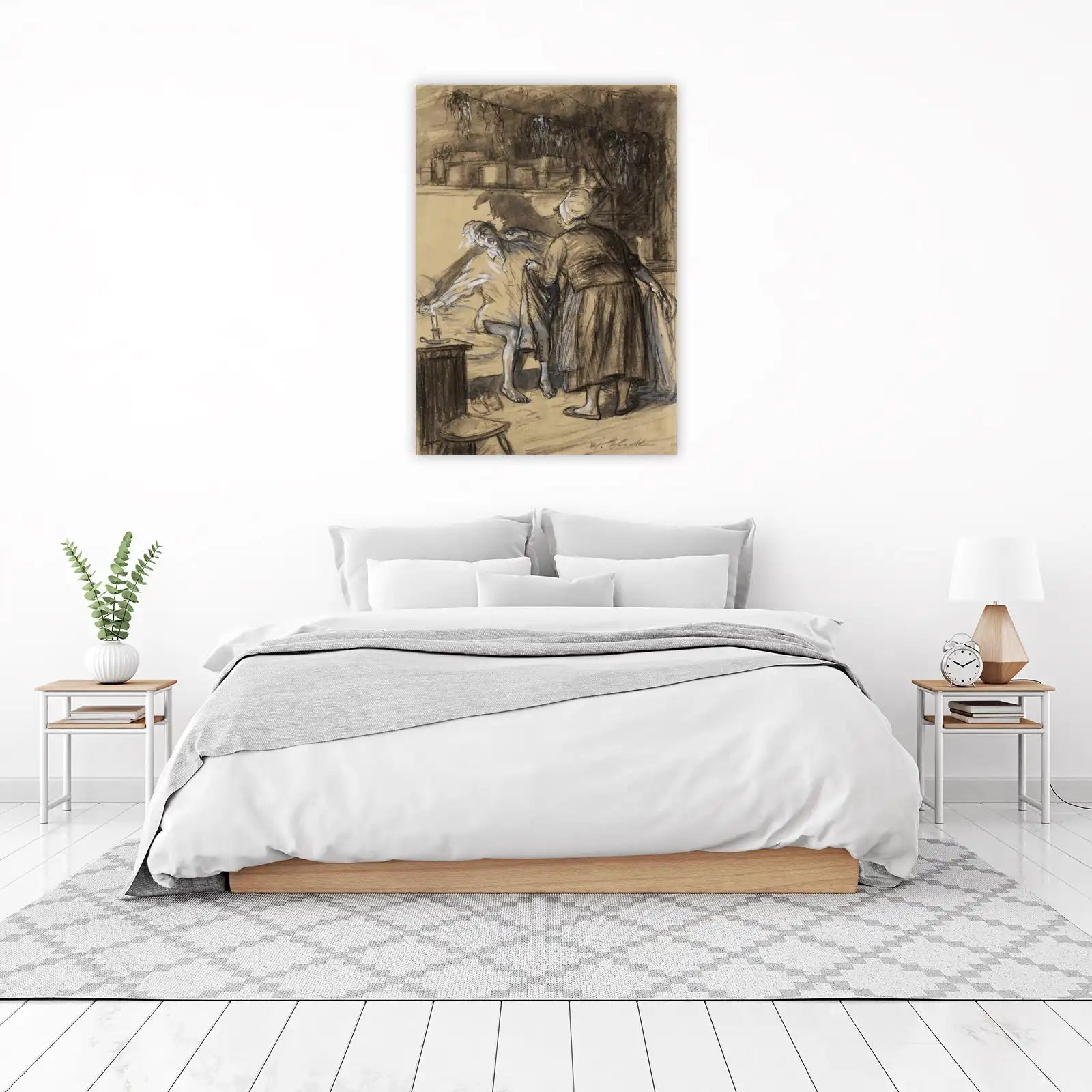 Dramatic Figure Study Wall Art