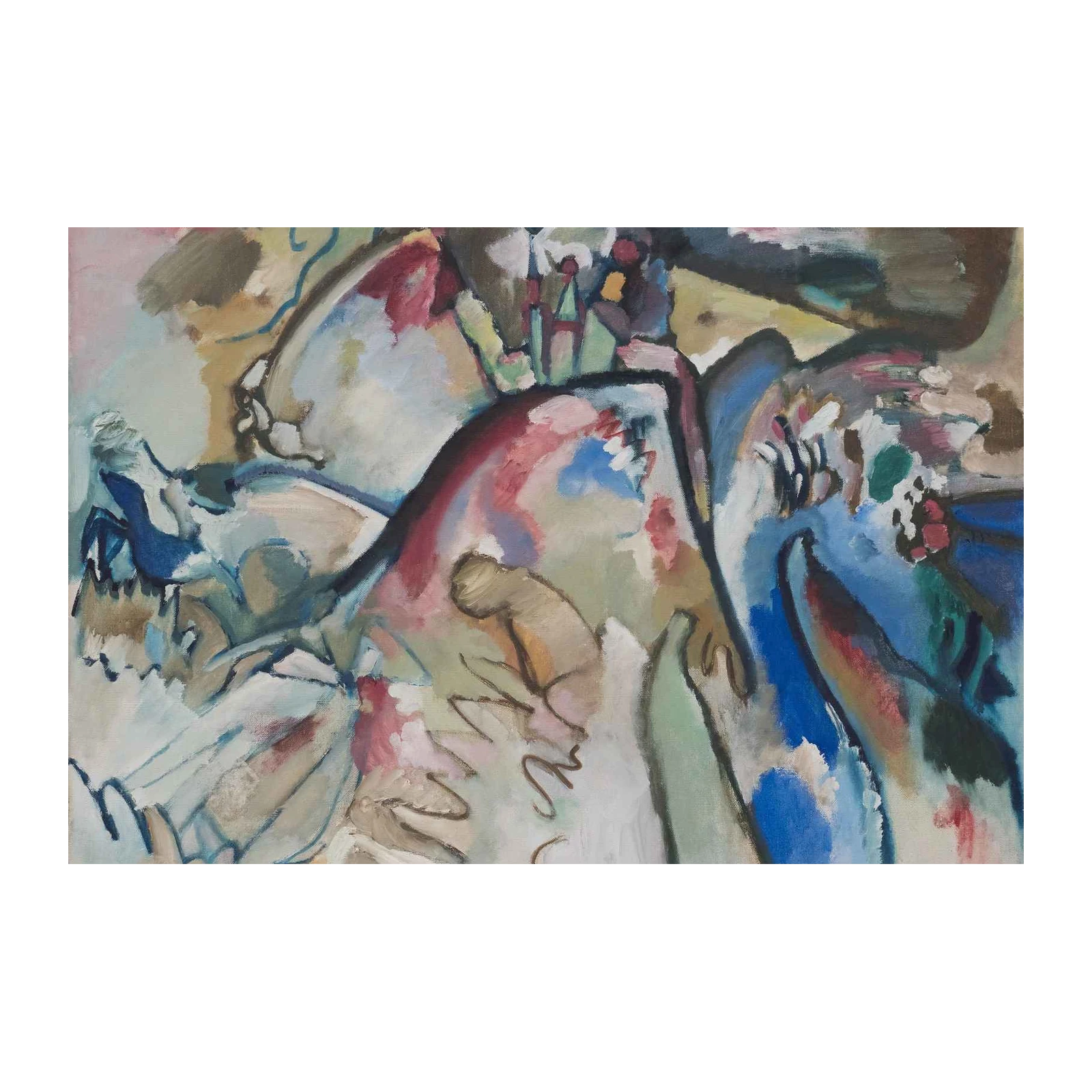 Abstract Horses & Color Dynamics Wall Art