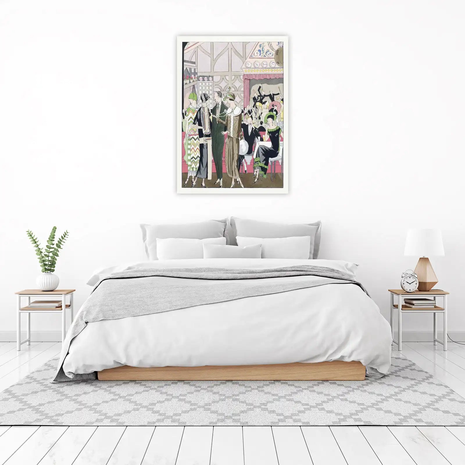 Art Deco Jazz Club Fashion Wall Art