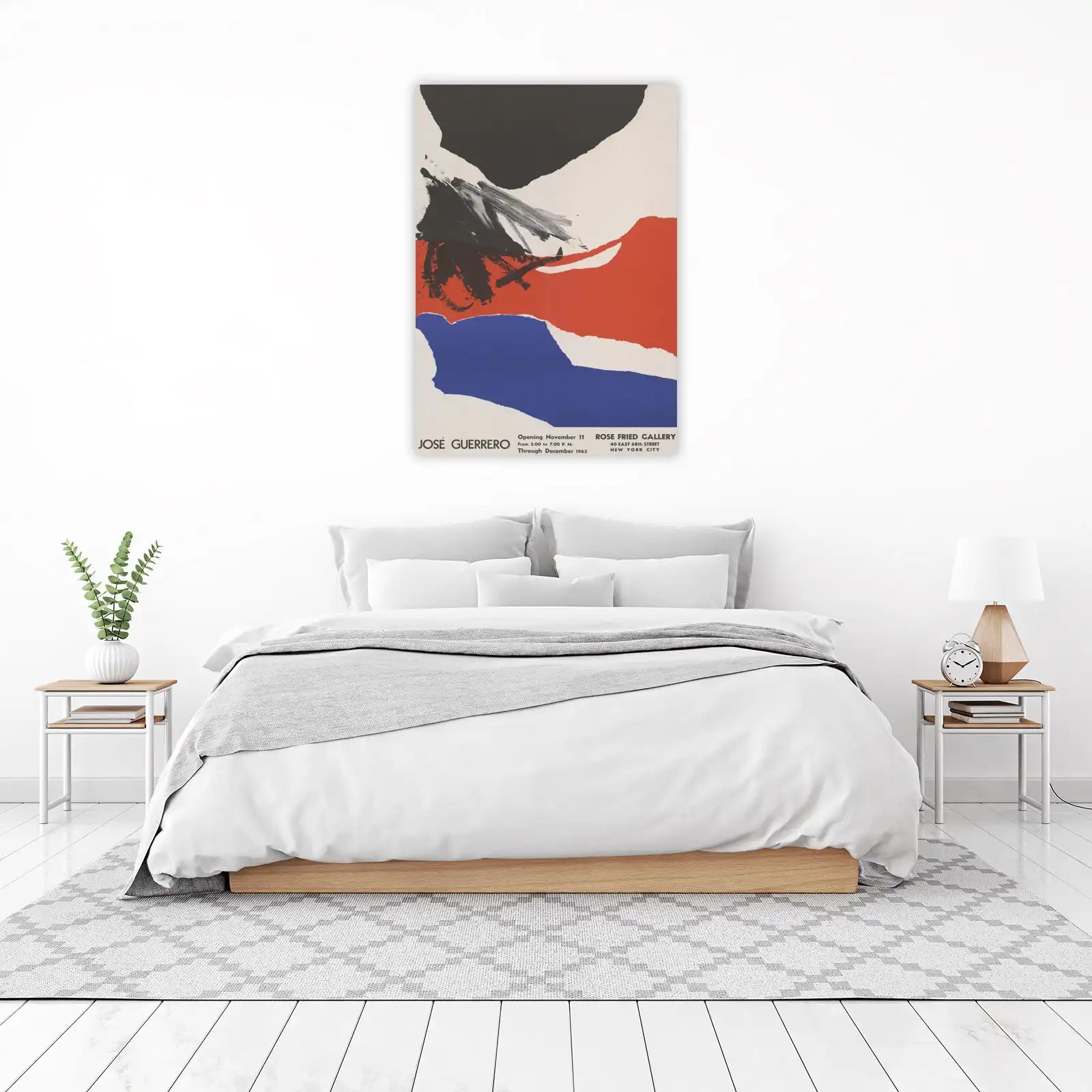 Bold Abstract Shapes Wall Art by Jose Guerrero