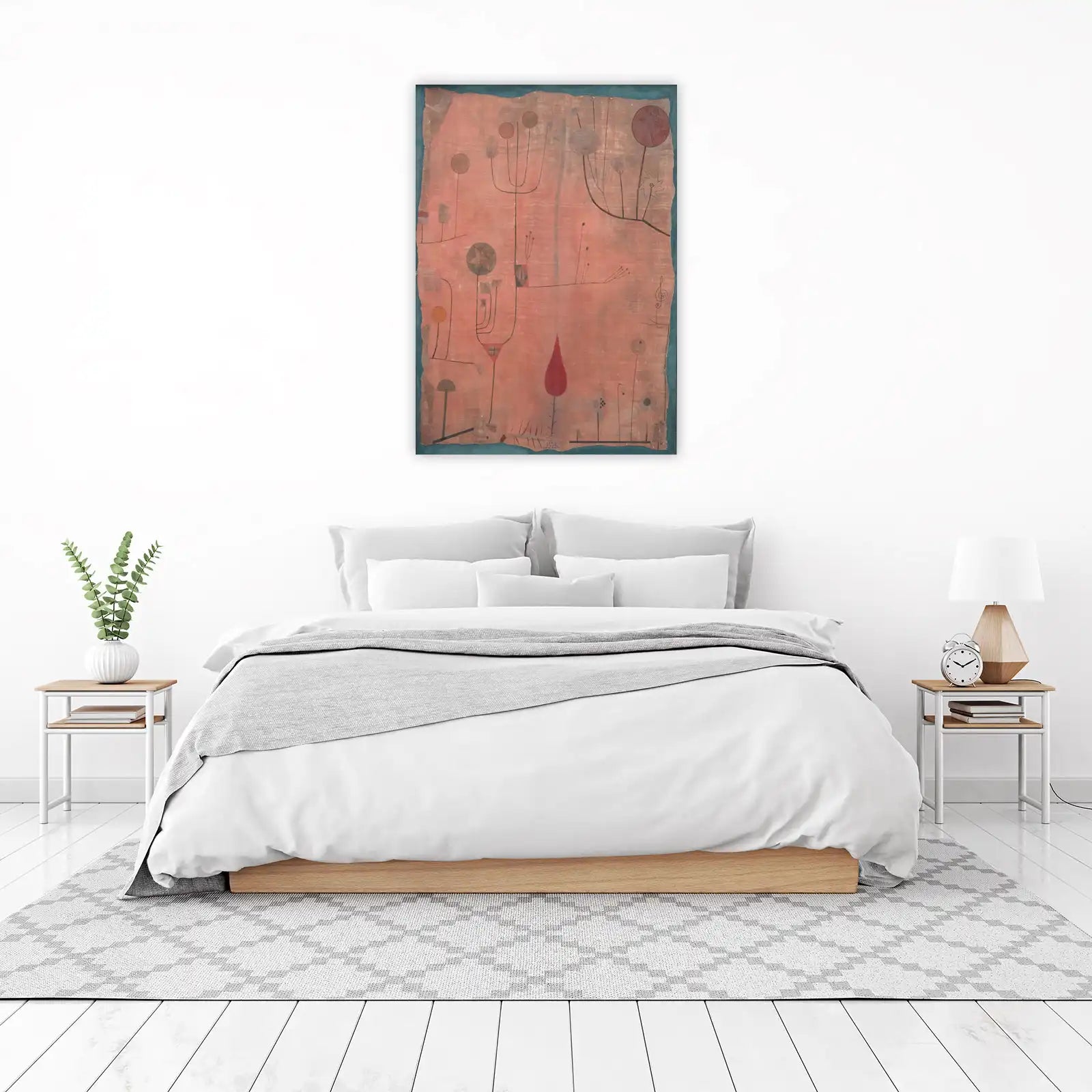 Whimsical Botanical Garden Wall Art