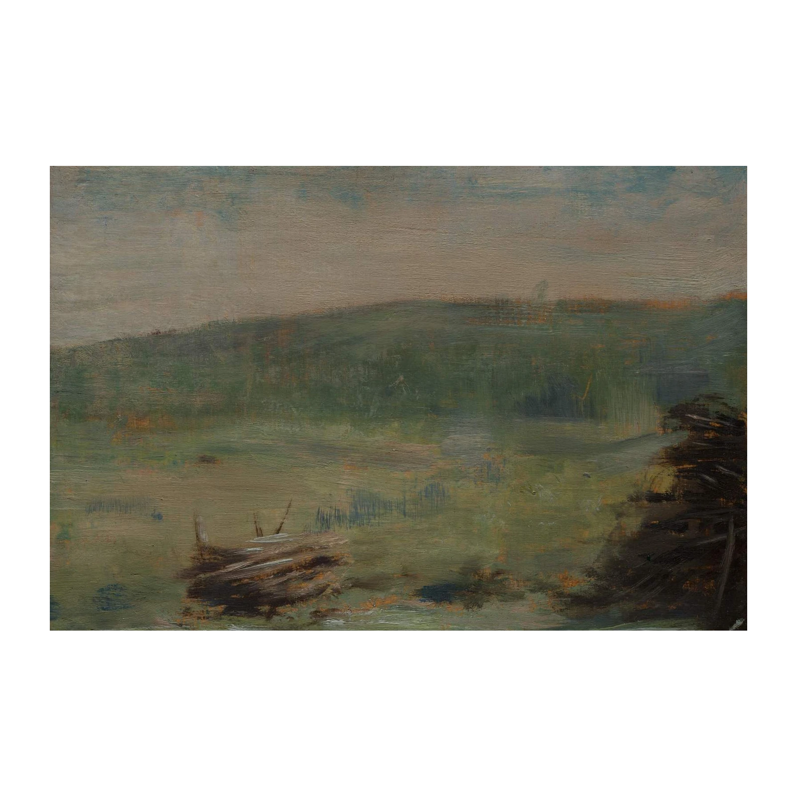 Serene Landscape Impressionist Wall Art