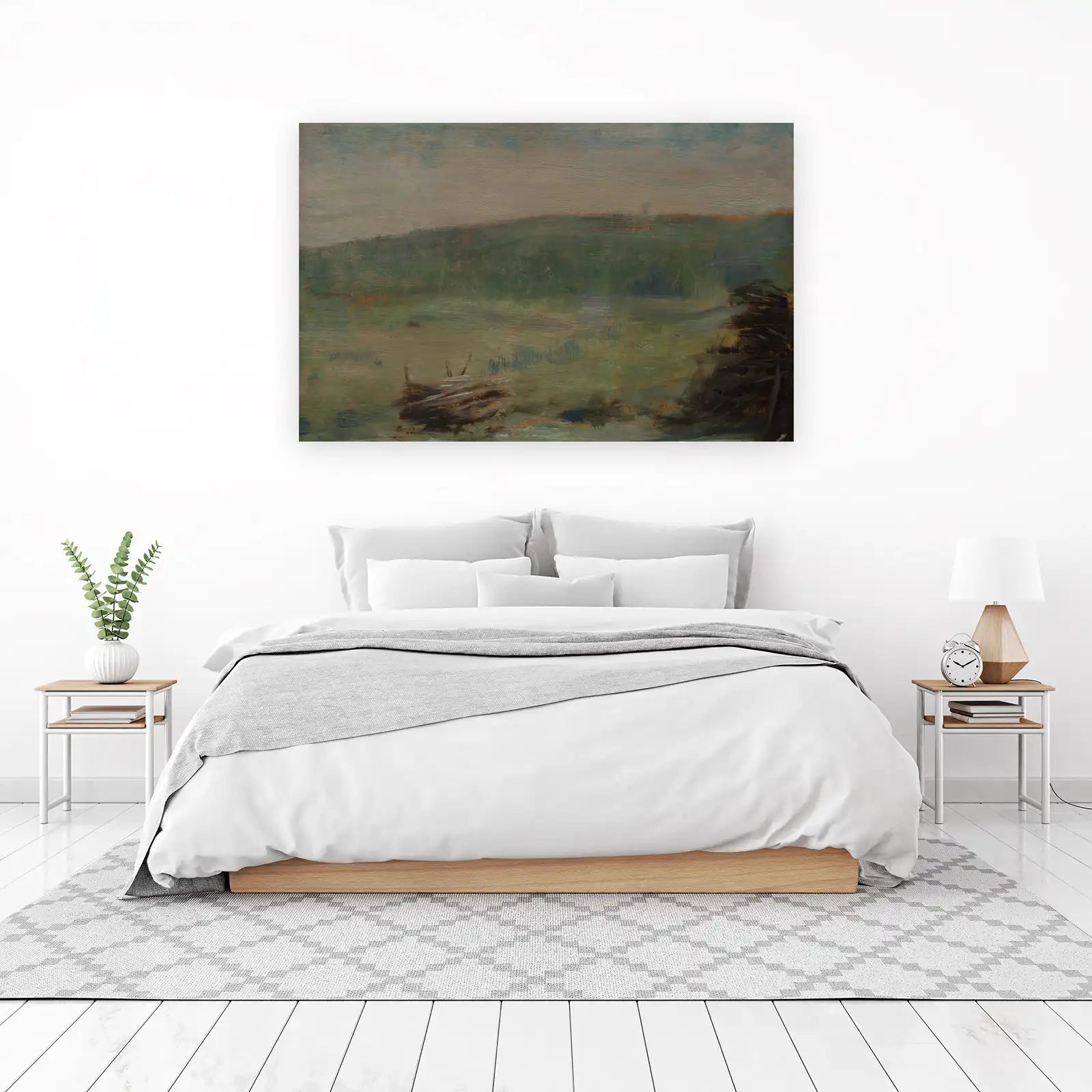 Serene Landscape Impressionist Wall Art