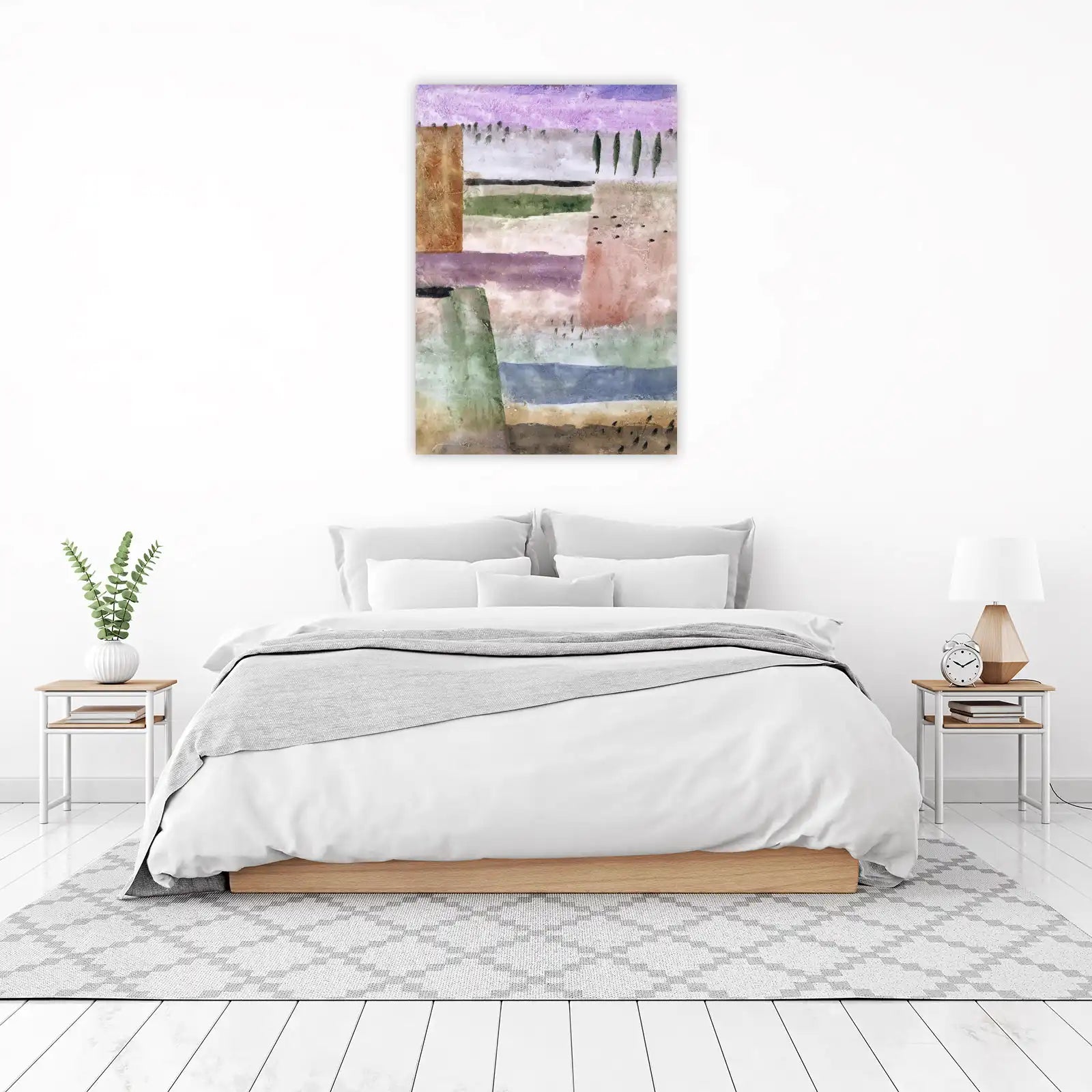 Abstract Landscape Impression Wall Art