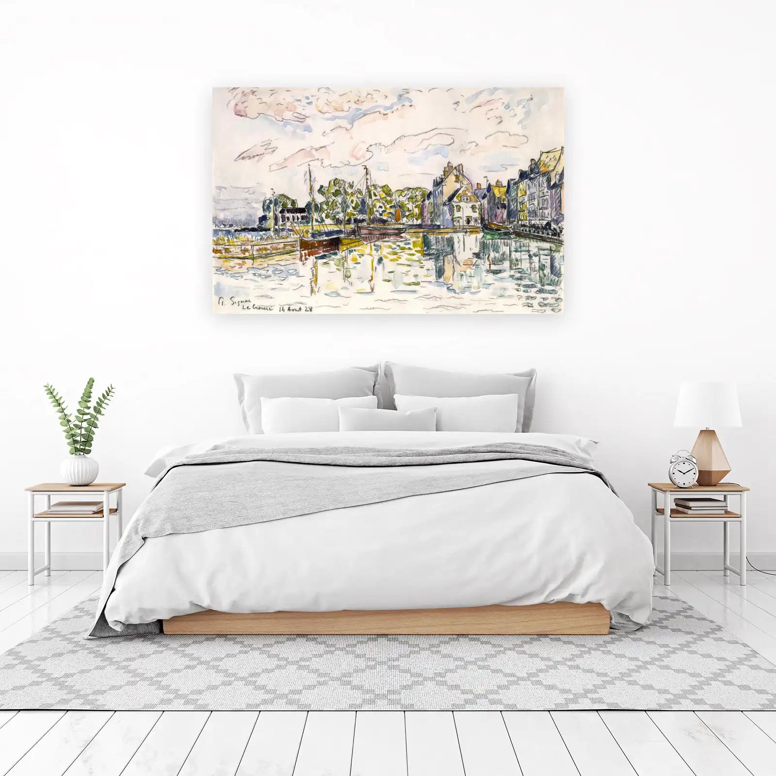 Harbor Serenity Landscape Wall Art
