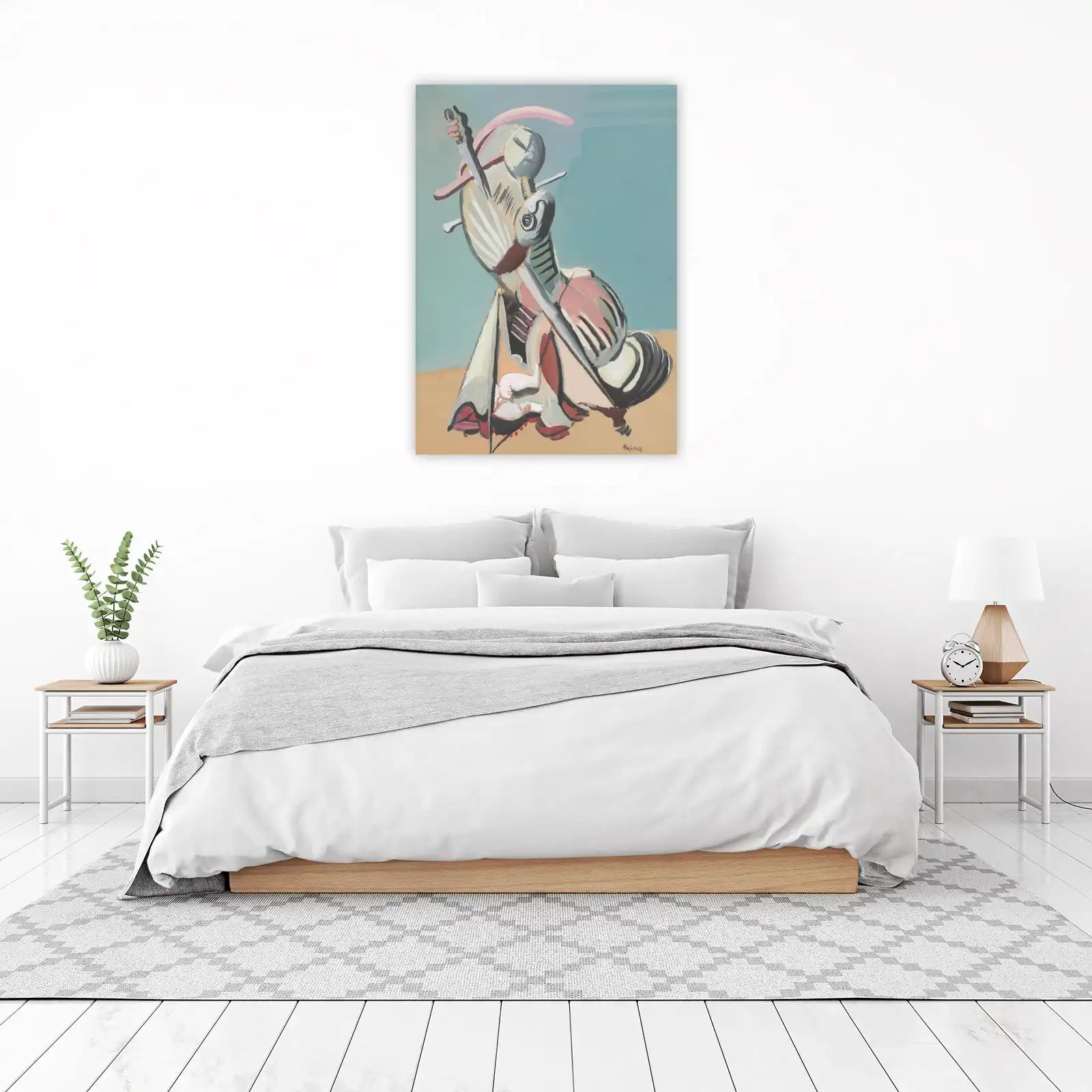 Abstract Figure Wall Art - Modern Wall Art