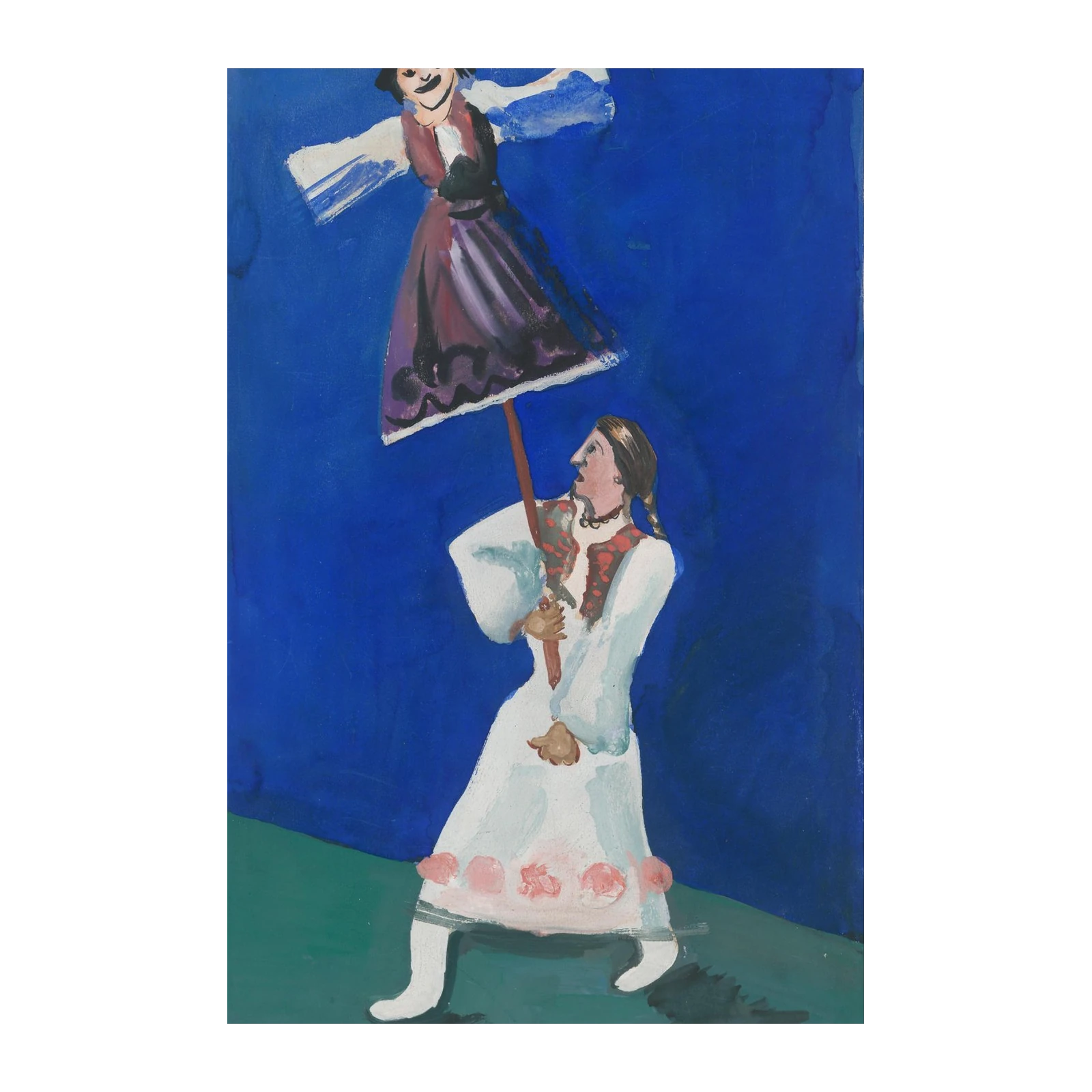 Folklore Puppet Performance Wall Art