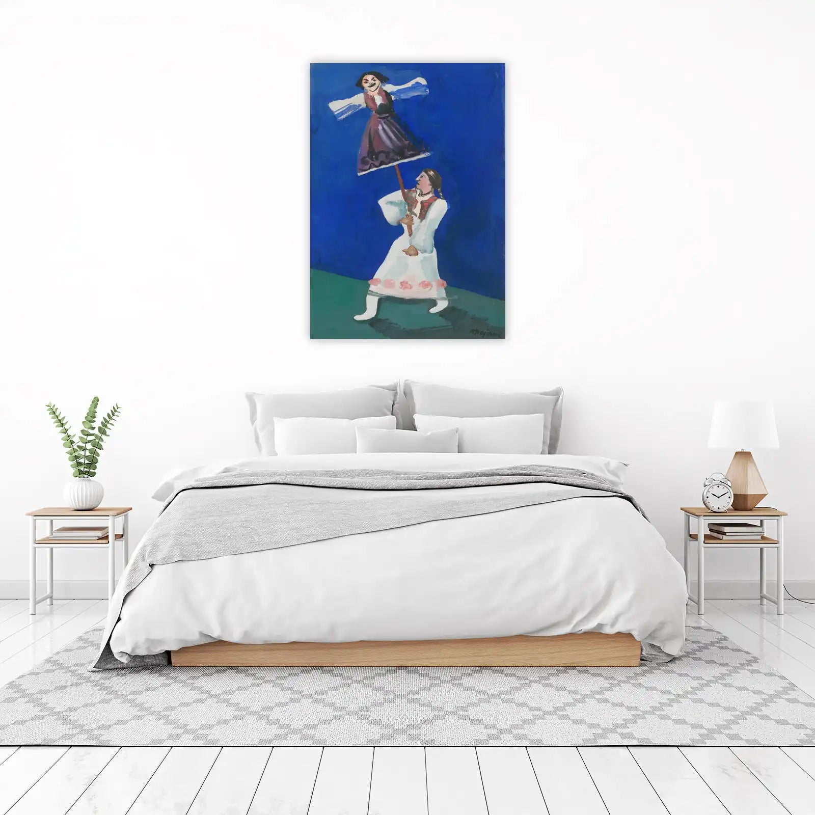 Folklore Puppet Performance Wall Art