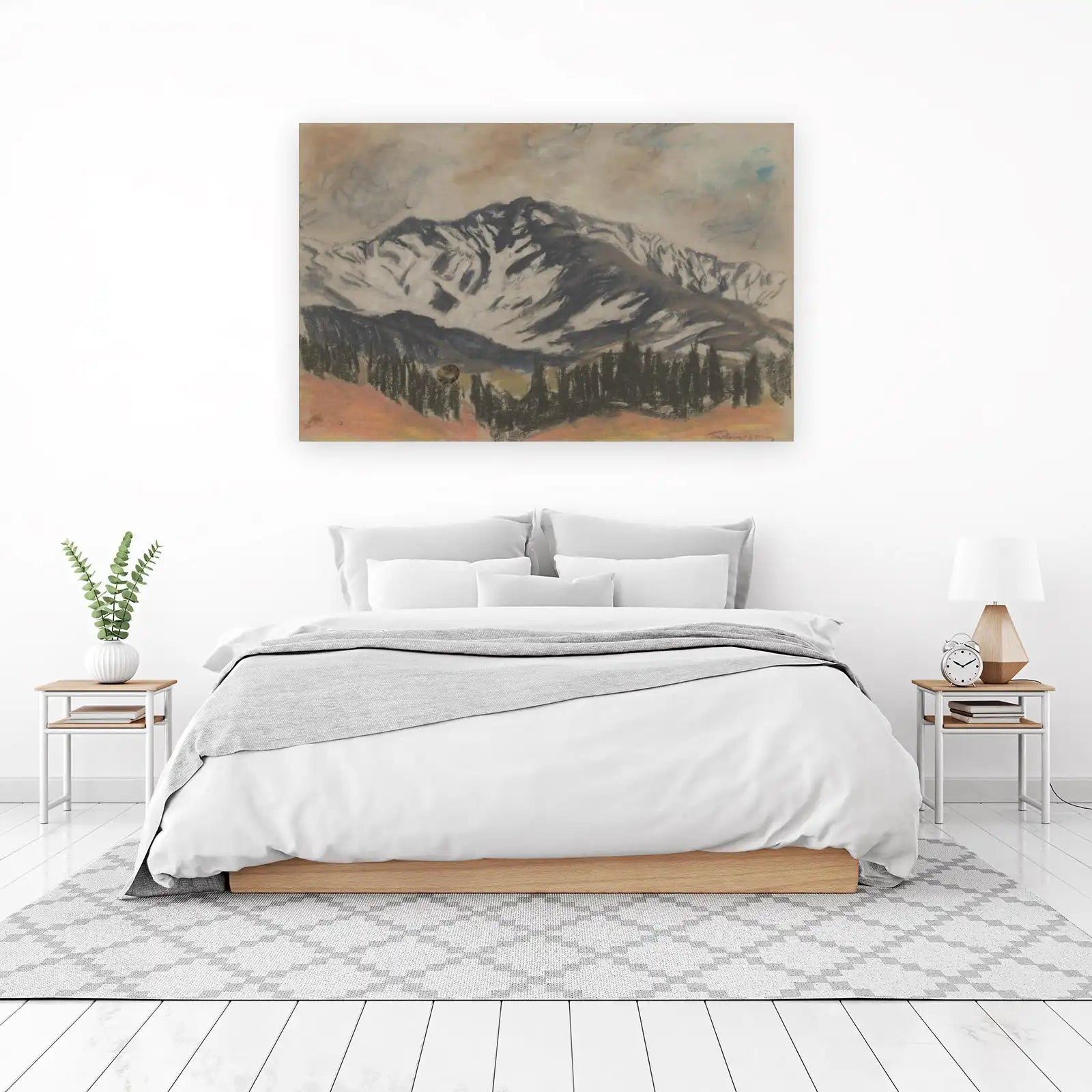 Majestic Mountain Serenity Wall Art