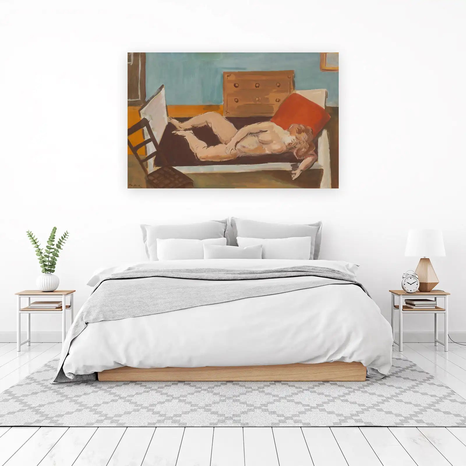 Figurative Nude Reclining Wall Art