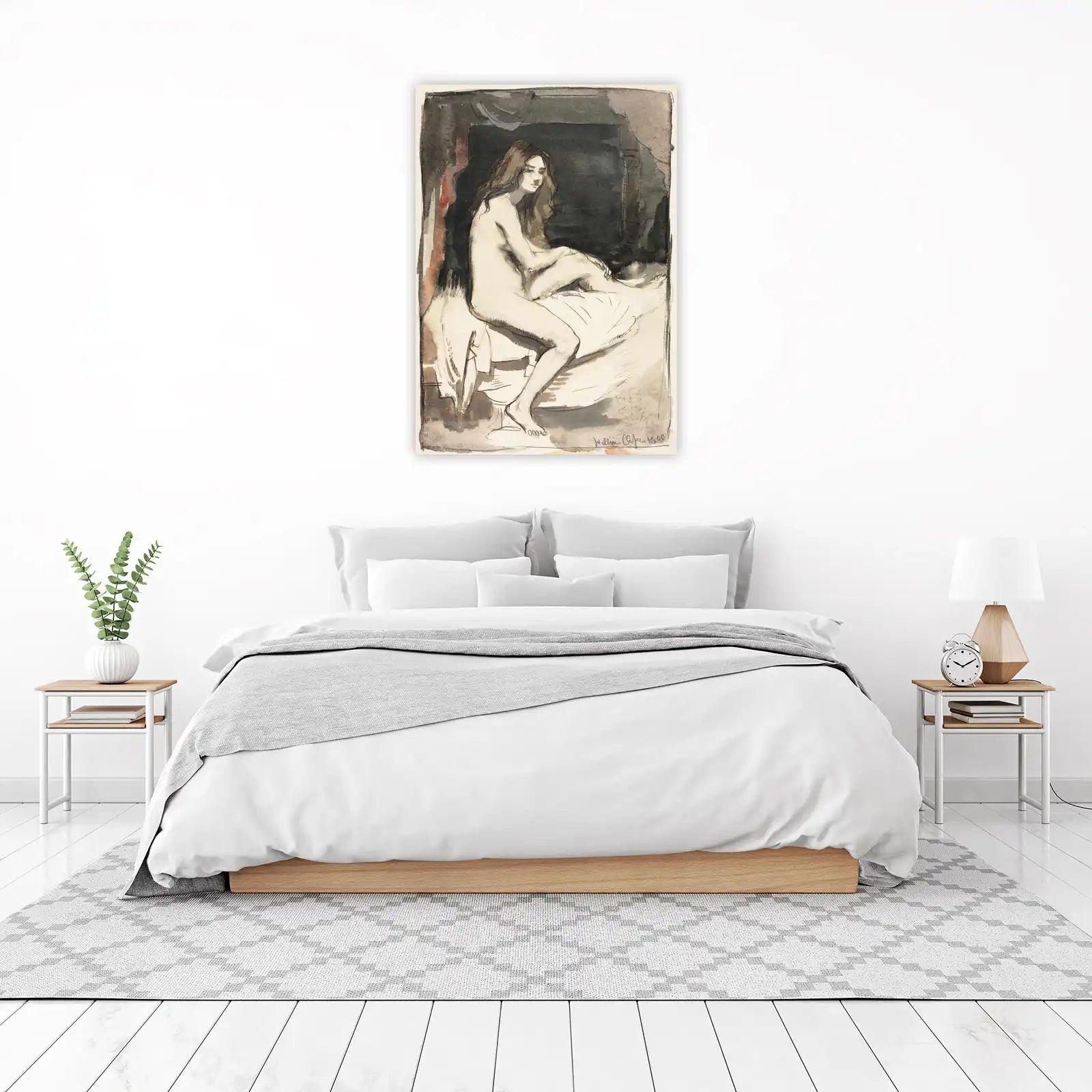 Figure Study Woman Wall Art