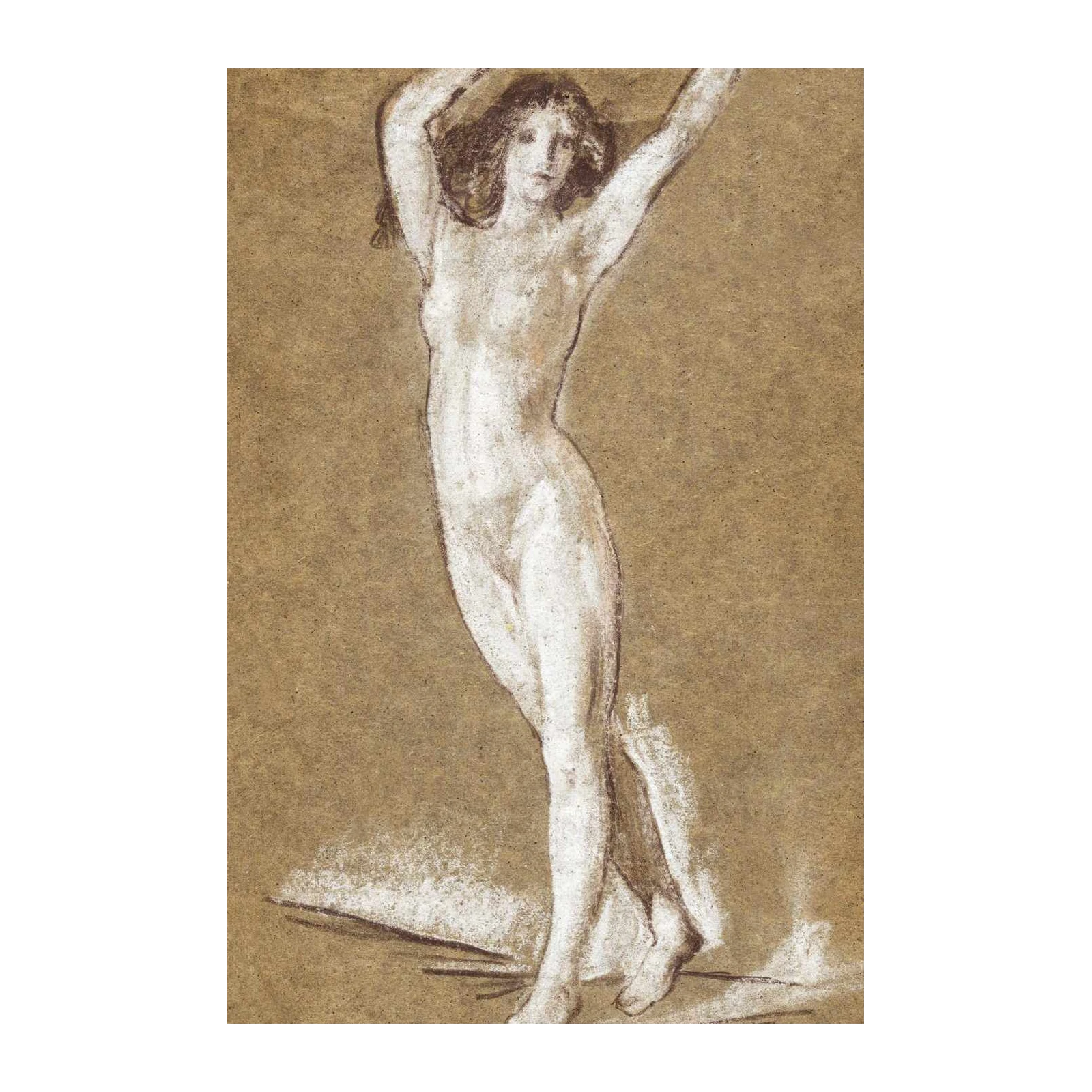 Elegant Nude Dancer Wall Art | Fine Art Wall Decor