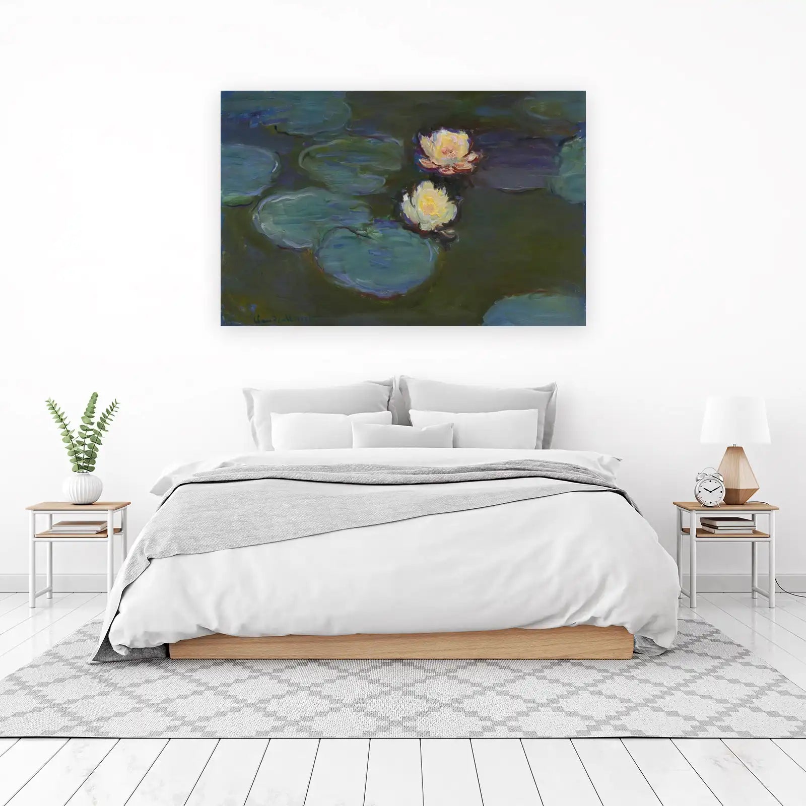 Monet Water Lilies Serenity Wall Art