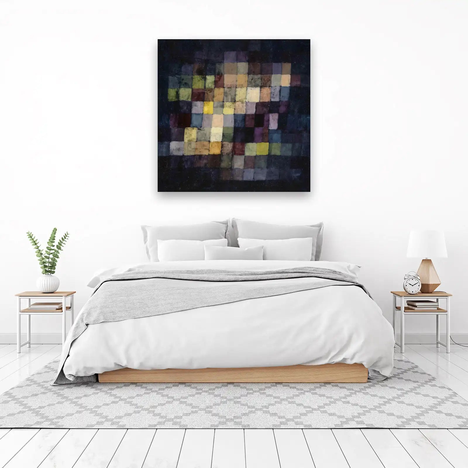 Abstract Squares Contemporary Wall Art