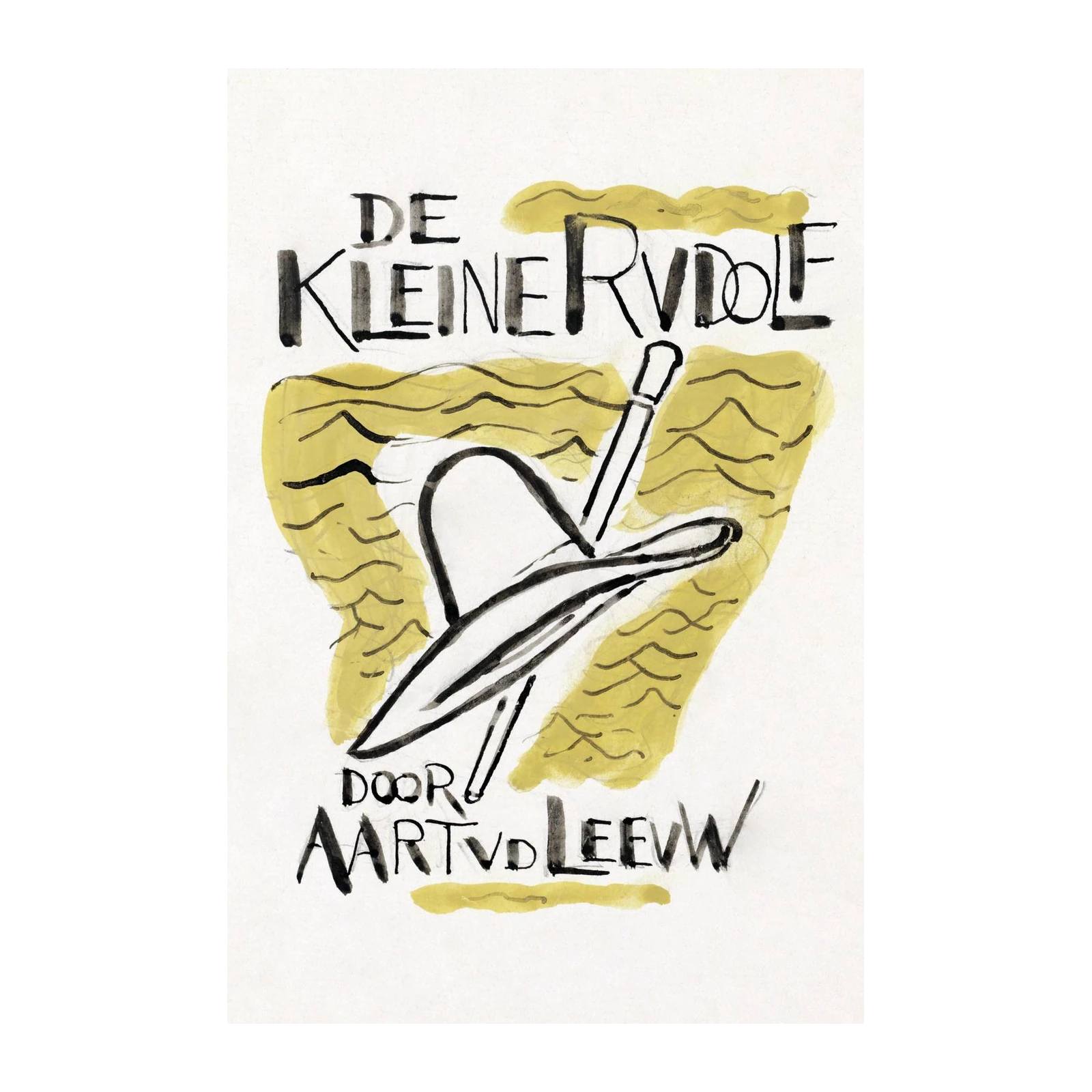 De Kleine Roodkapje Hand-Drawn Art Wall Art