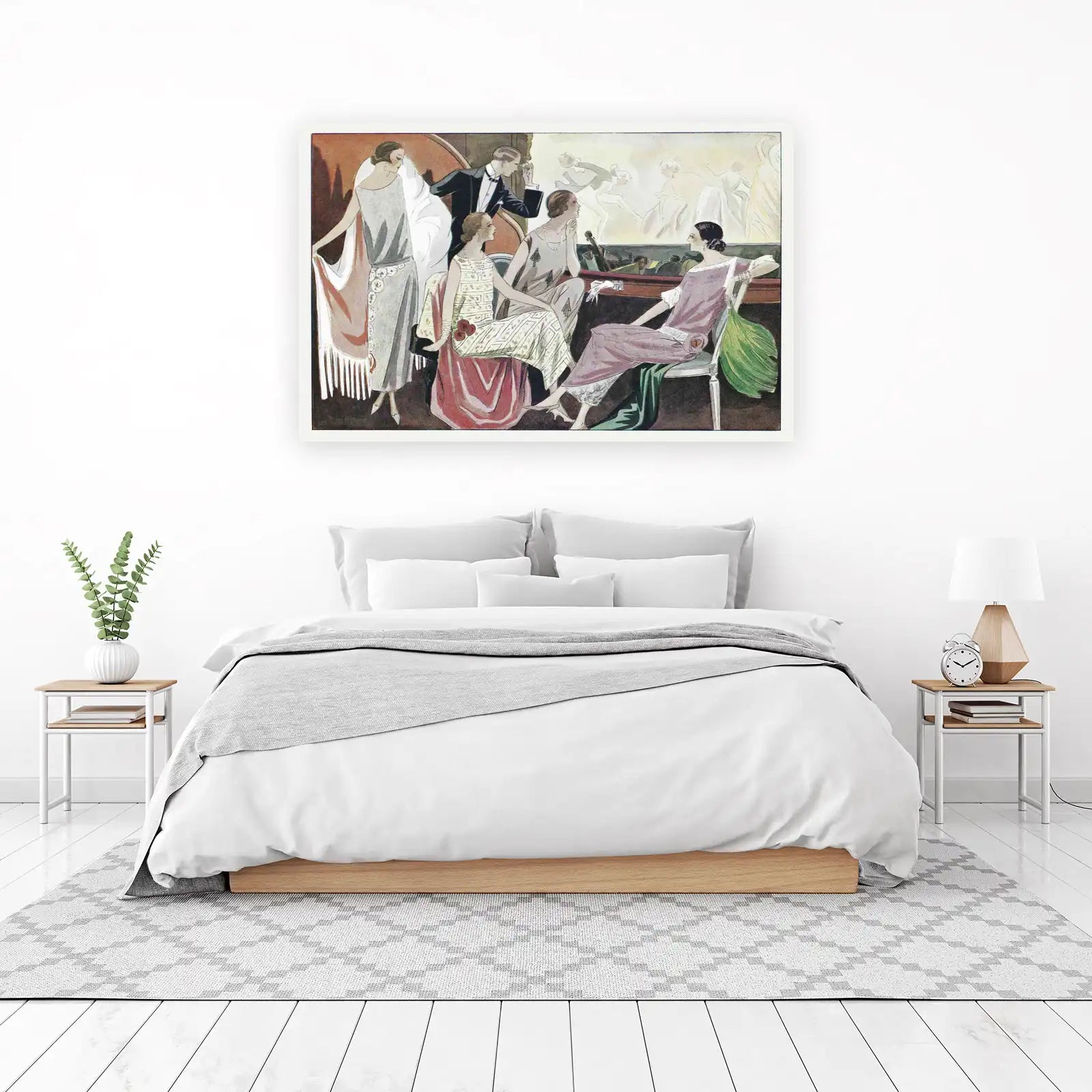 Vintage Fashion Show Roaring Twenties Wall Art