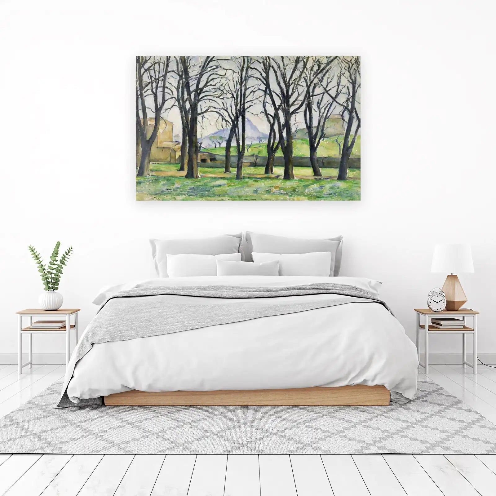 Impressionist Trees Landscape Wall Art