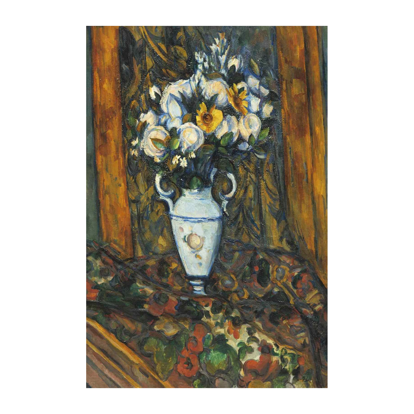 Vibrant Floral Still Life Wall Art