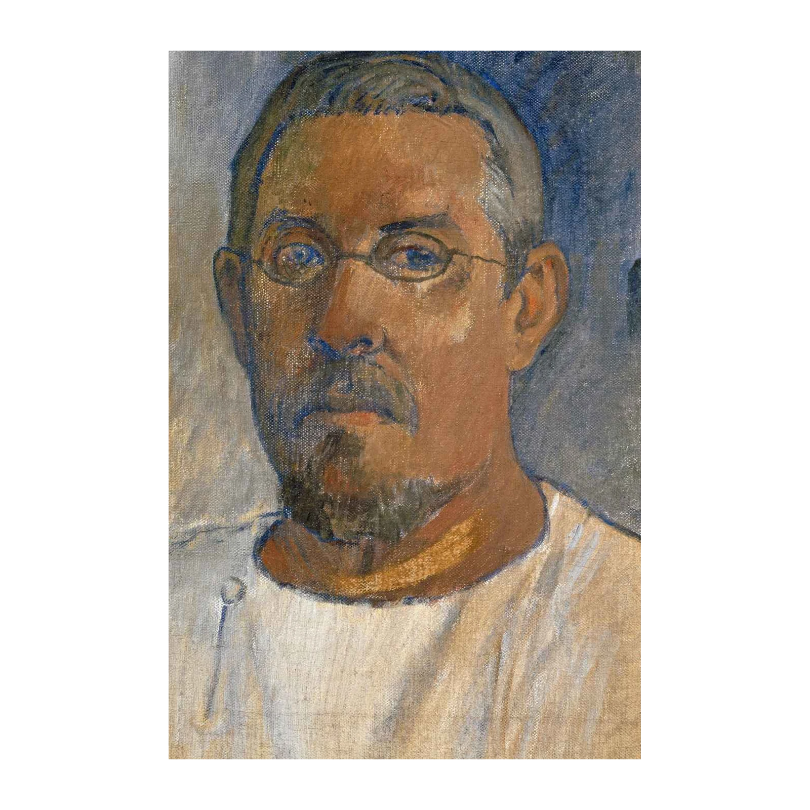Introspective Man Portrait Art Wall Art