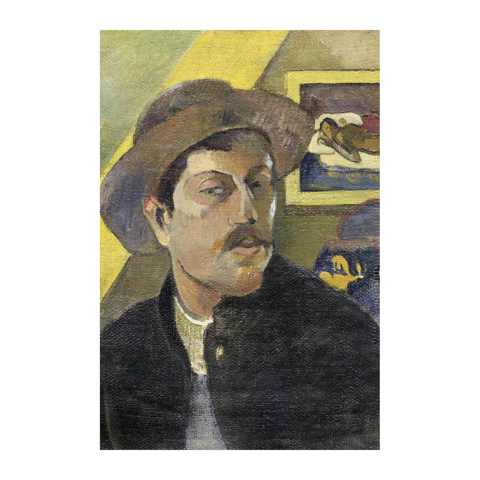 Post-Impressionist Self Portrait Wall Art
