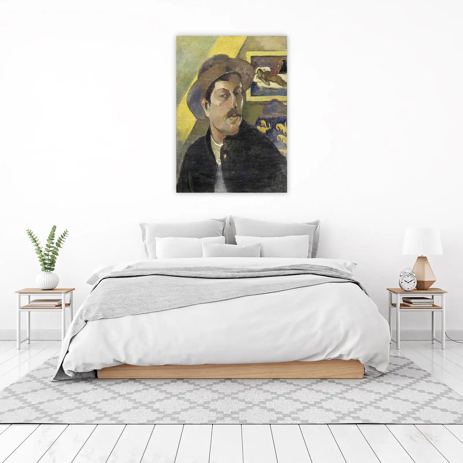 Post-Impressionist Self Portrait Wall Art