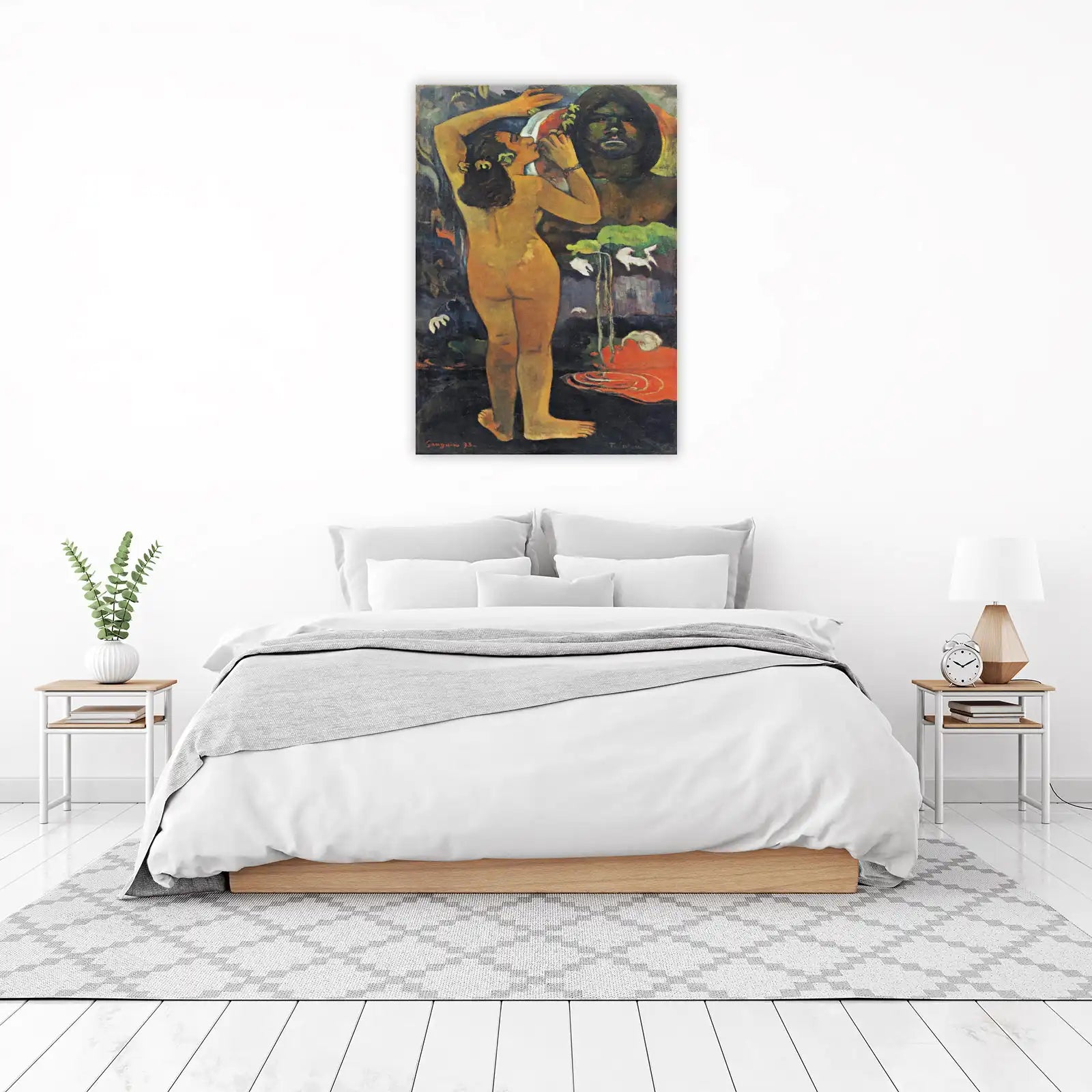 Exotic Nude Tahitian Woman Wall Art