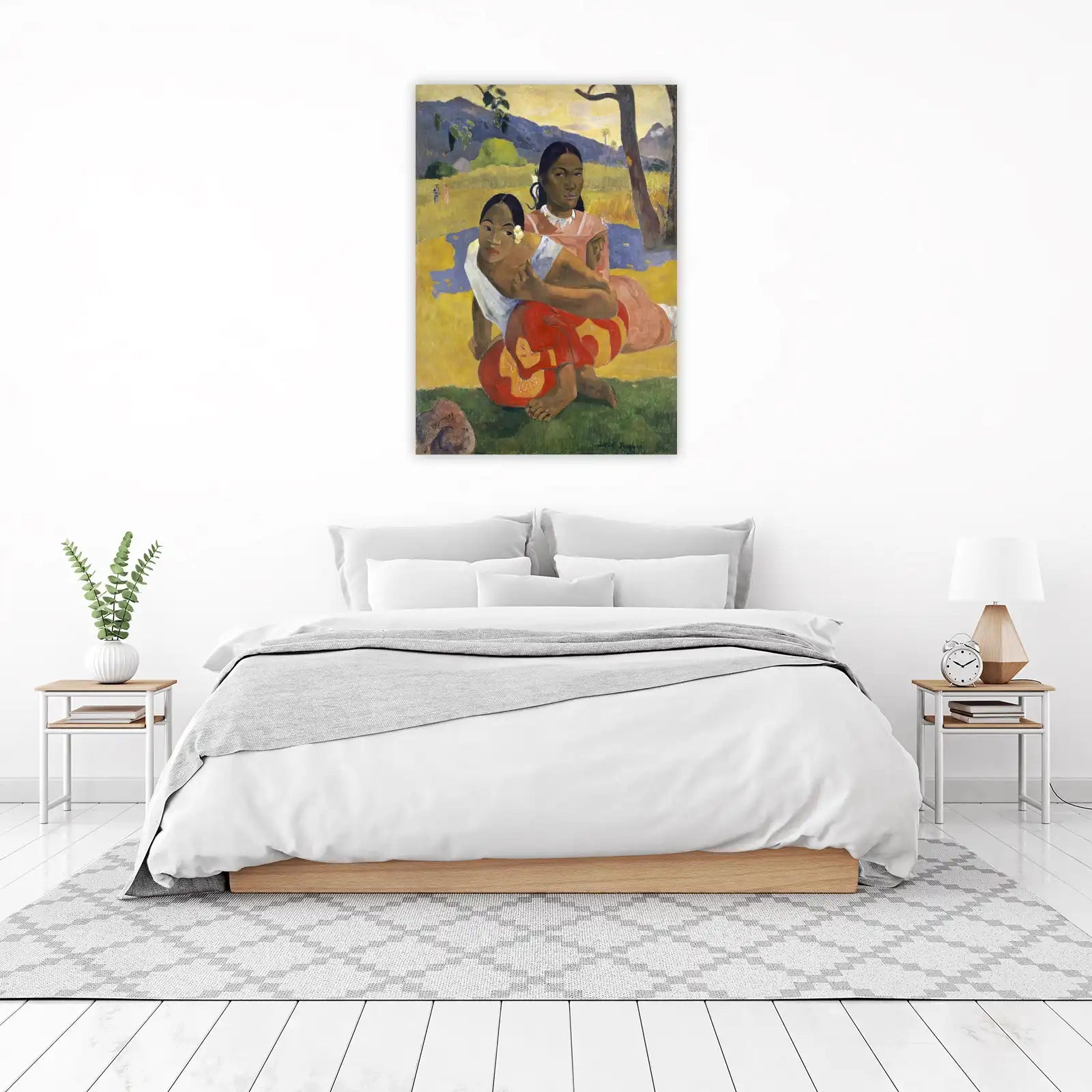 Two Tahitian Women Gauguin Wall Art
